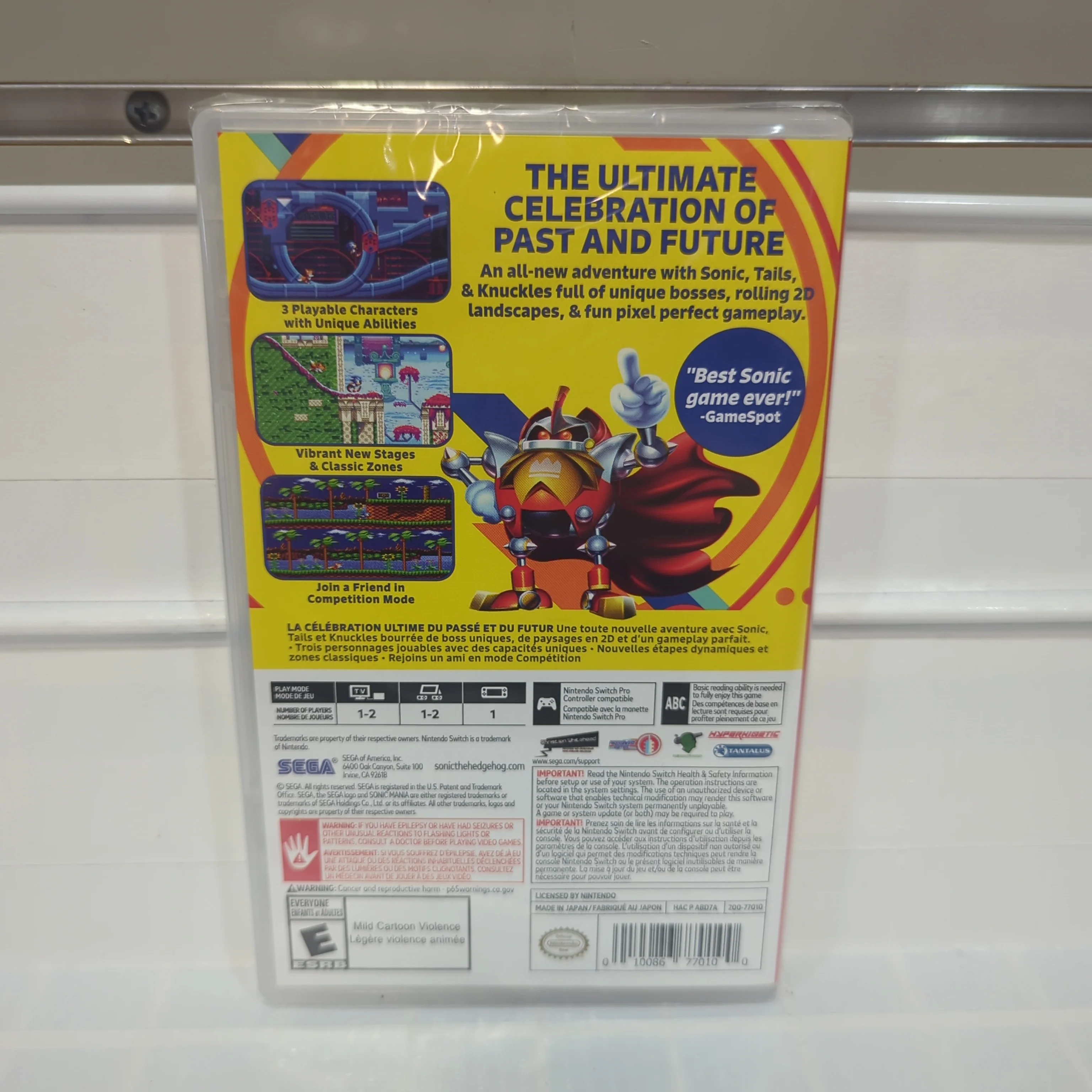 Sonic Mania - Nintendo Switch - Image 2