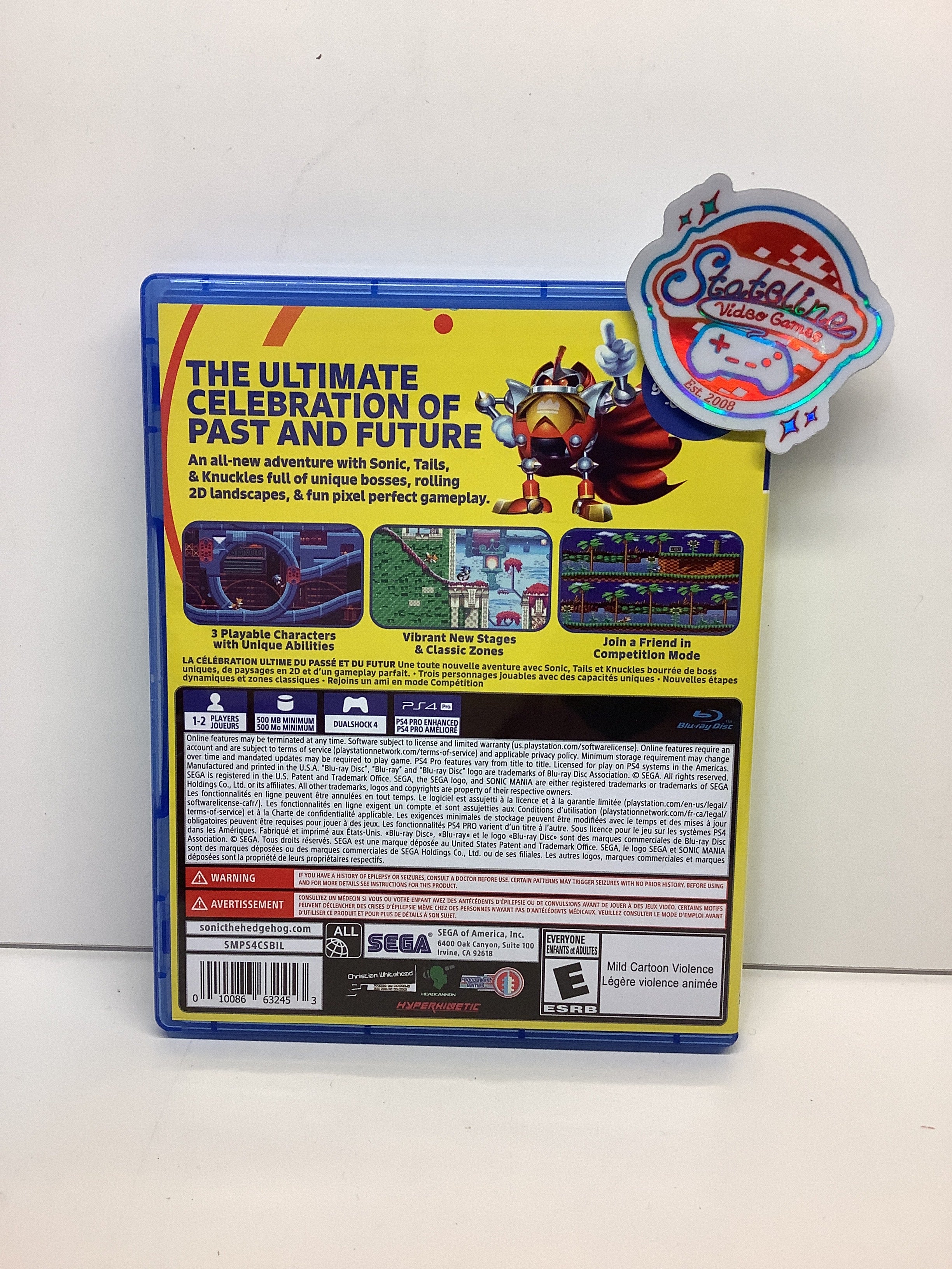 Sonic Mania - Playstation 4 - Image 2