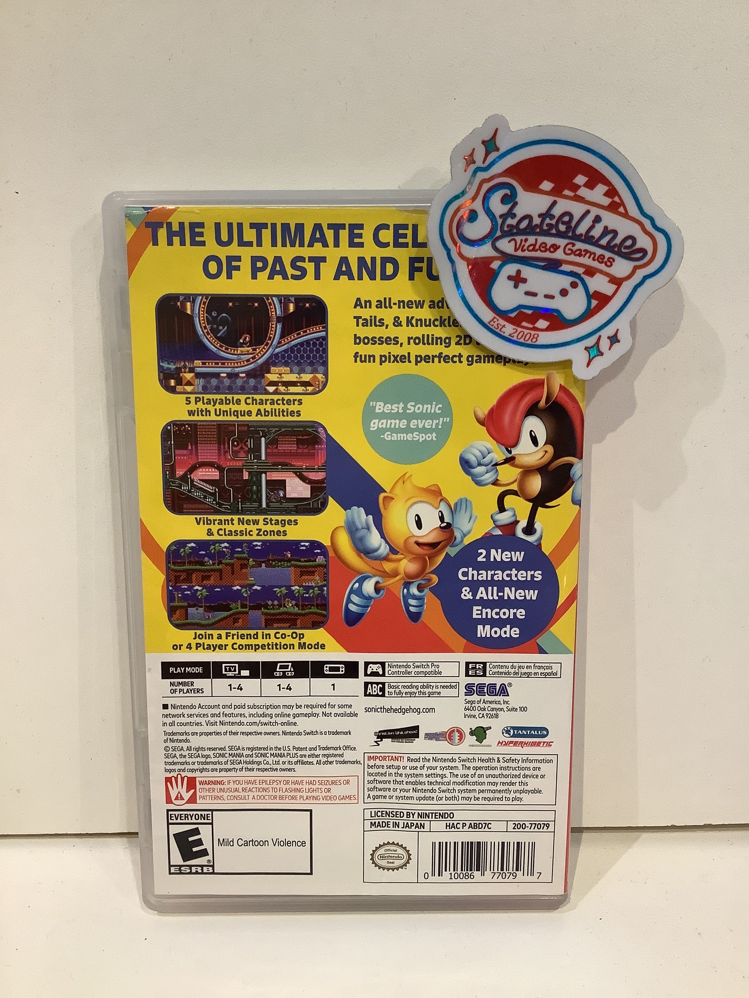 Sonic Mania Plus - Nintendo Switch - Image 2