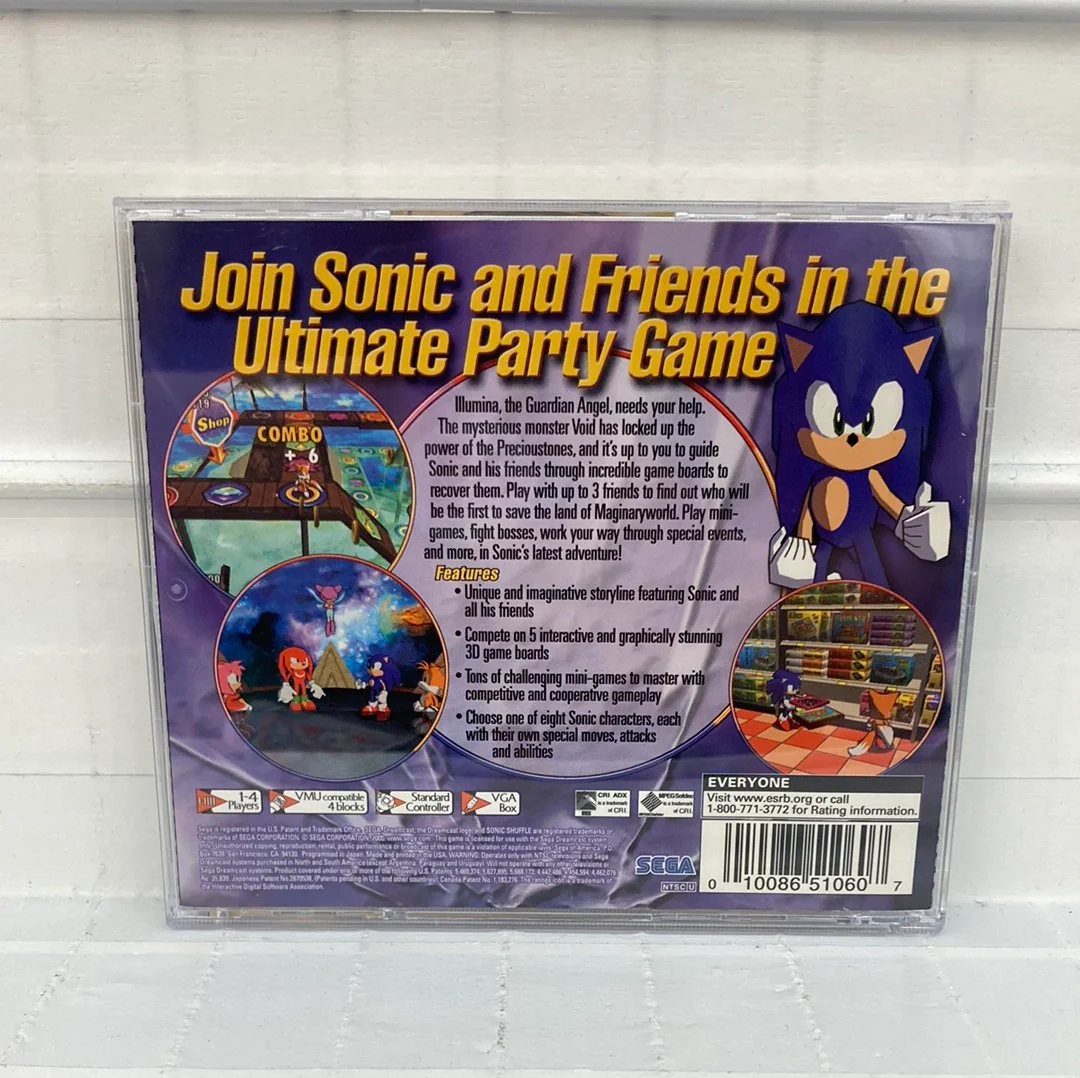 Sonic Shuffle - Sega Dreamcast - Image 2