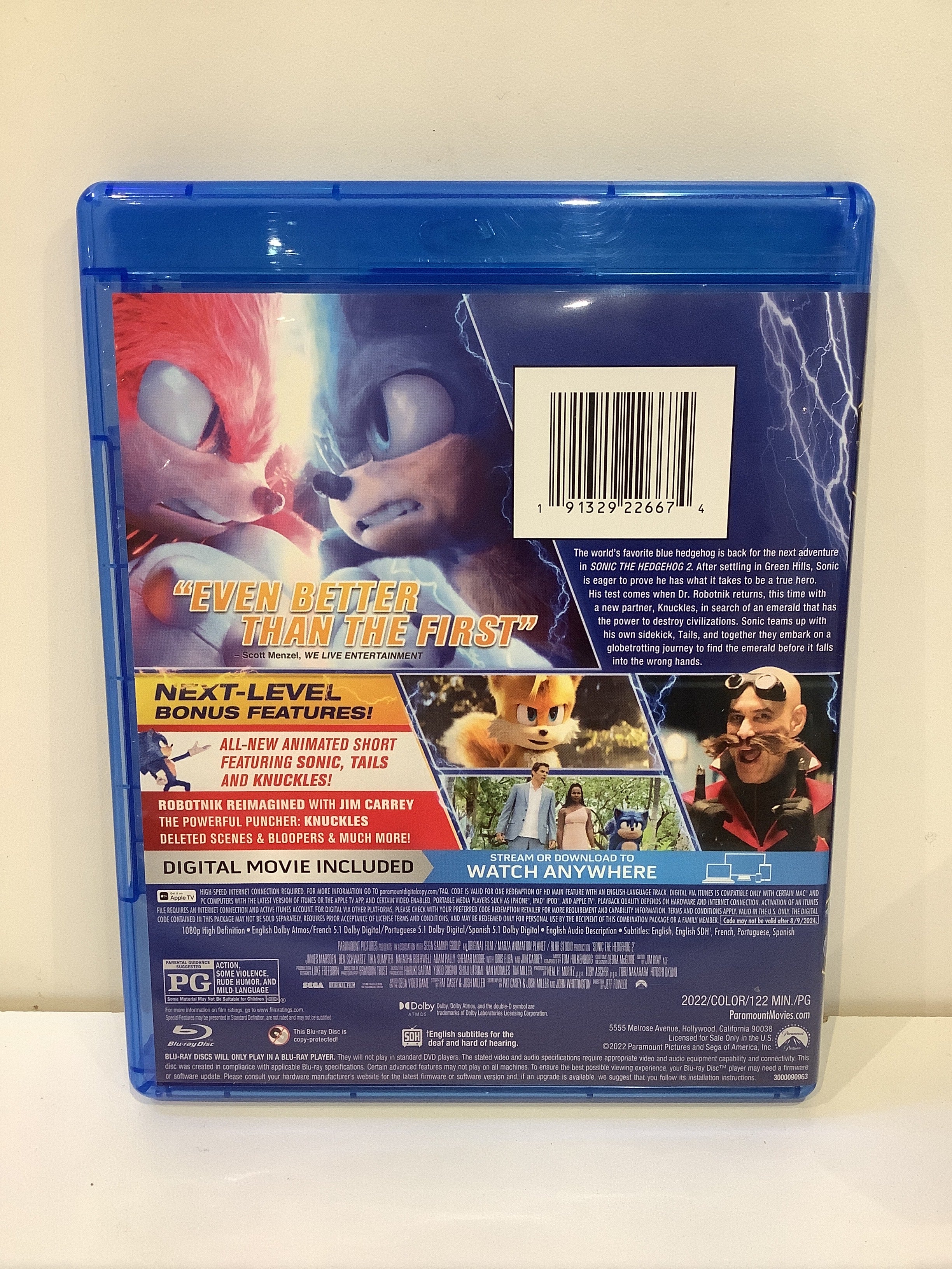 Sonic the Hedgehog 2 - Blu-Ray - Image 2