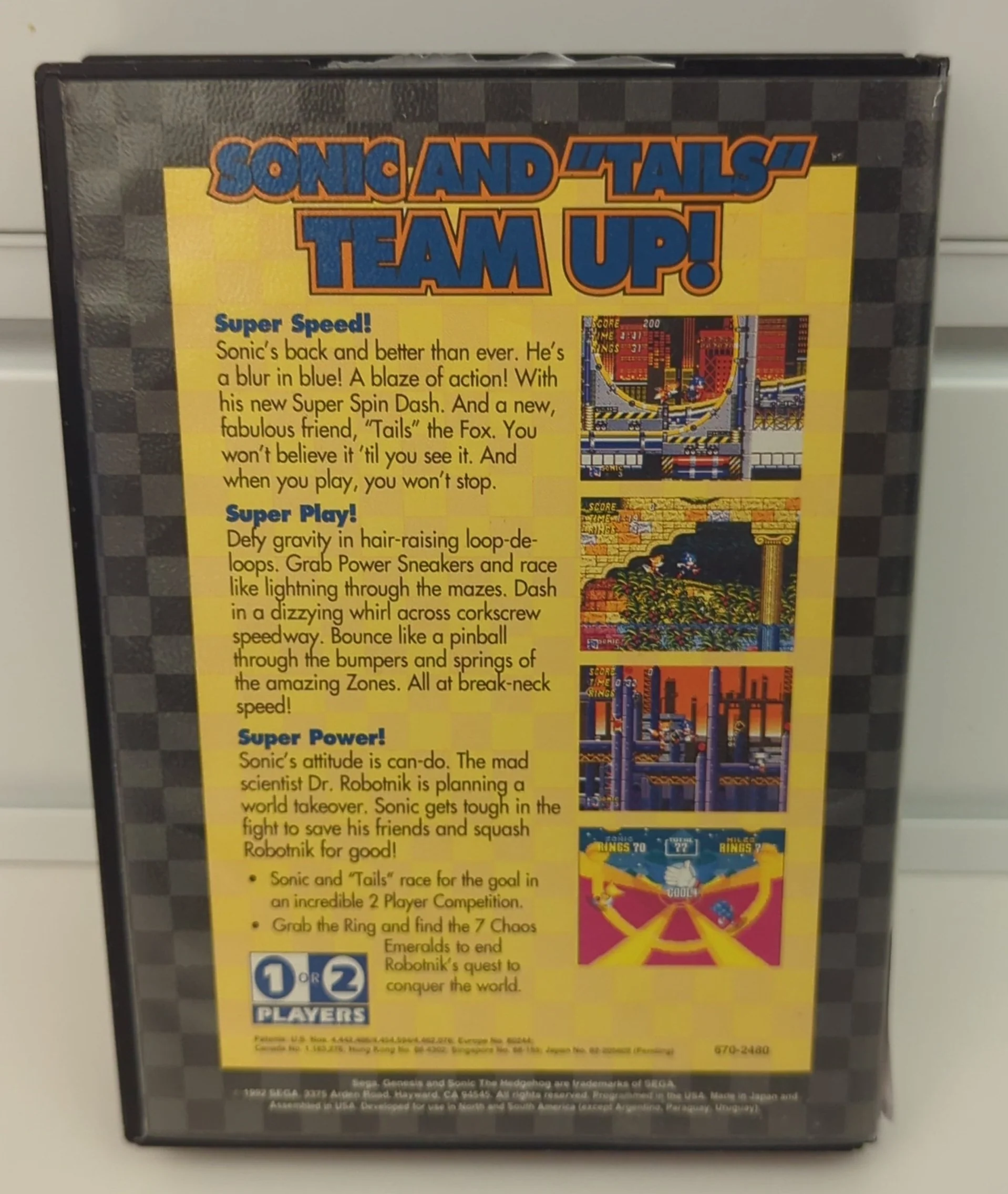 Sonic the Hedgehog 2 - Sega Genesis - Image 2