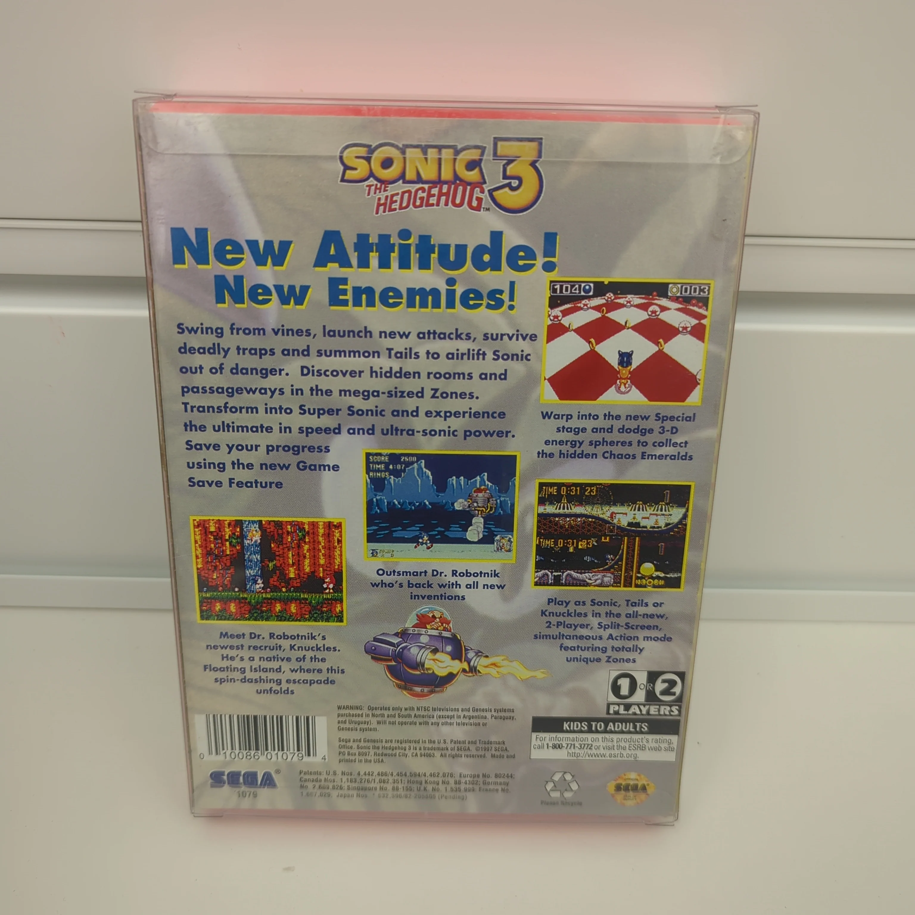 Sonic the Hedgehog 3 - Sega Genesis - Image 2