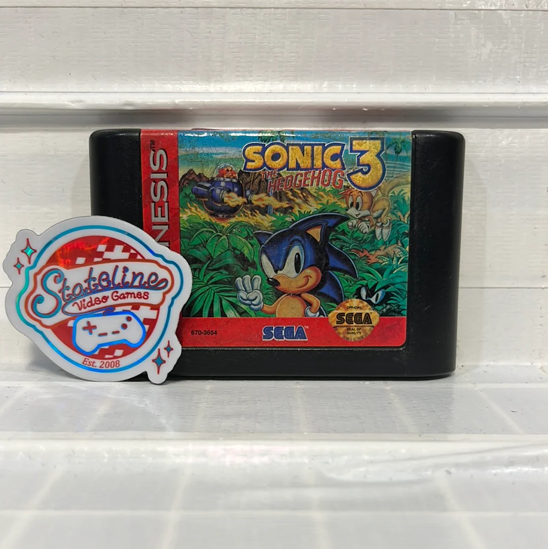 Sonic the Hedgehog 3 - Sega Genesis - Image 3