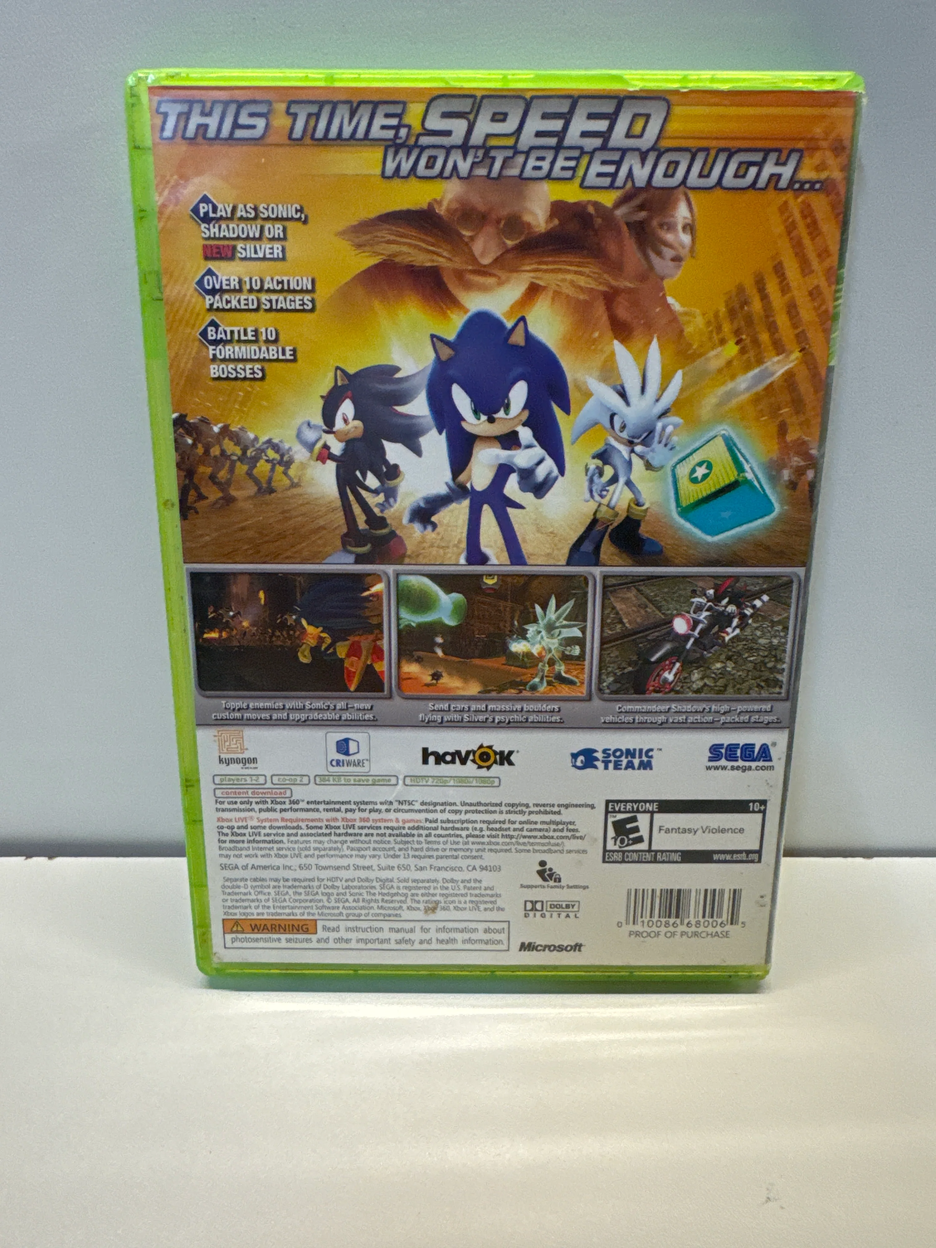 Sonic the Hedgehog [Platinum Hits] - Xbox 360 - Image 2