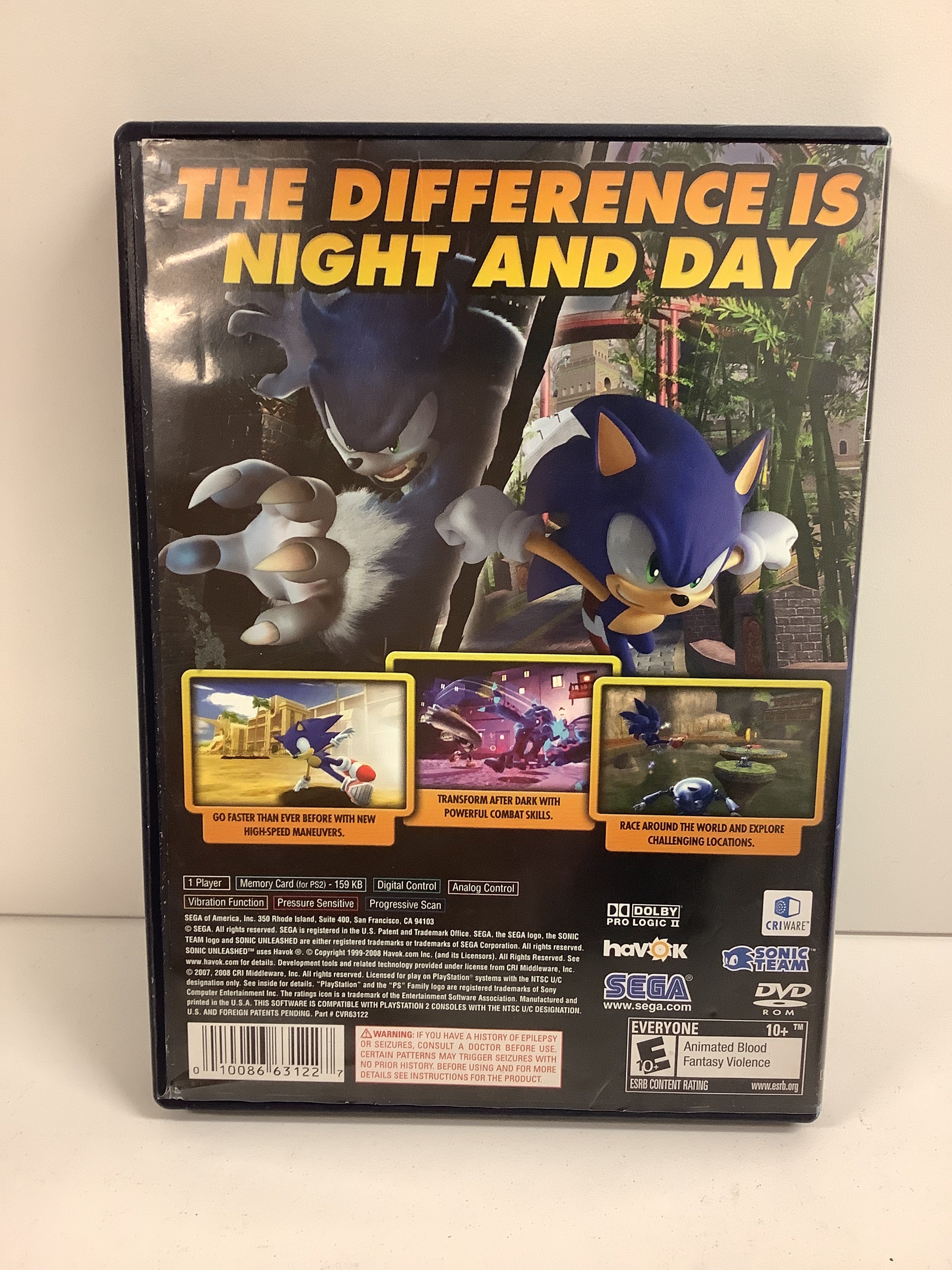 Sonic Unleashed - Playstation 2 - Image 3