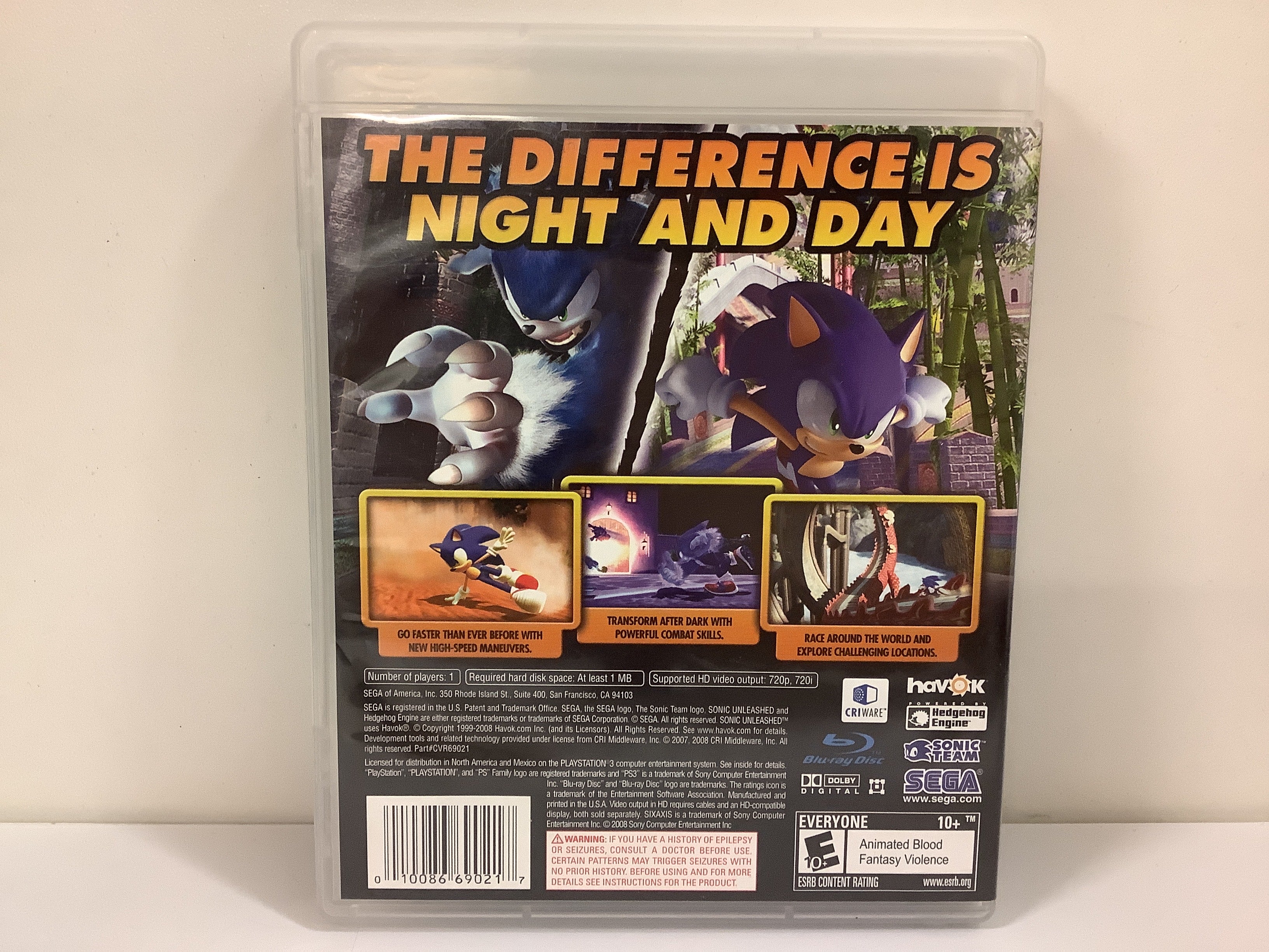 Sonic Unleashed - Playstation 3 - Image 2