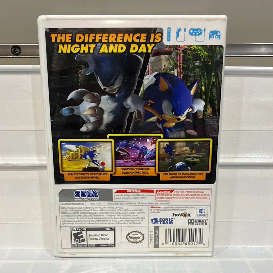 Sonic Unleashed - Wii - Image 2