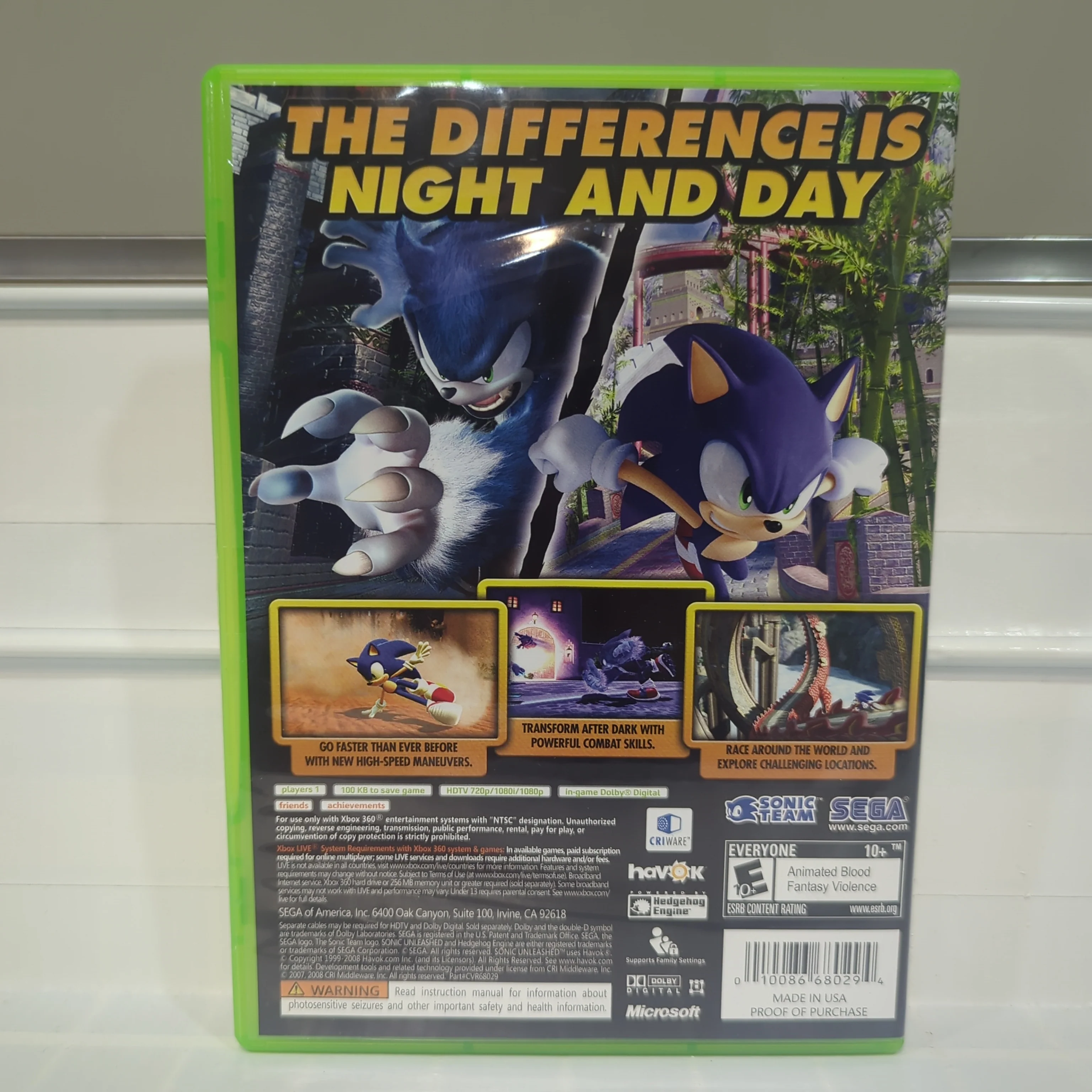 Sonic Unleashed - Xbox 360 - Image 2