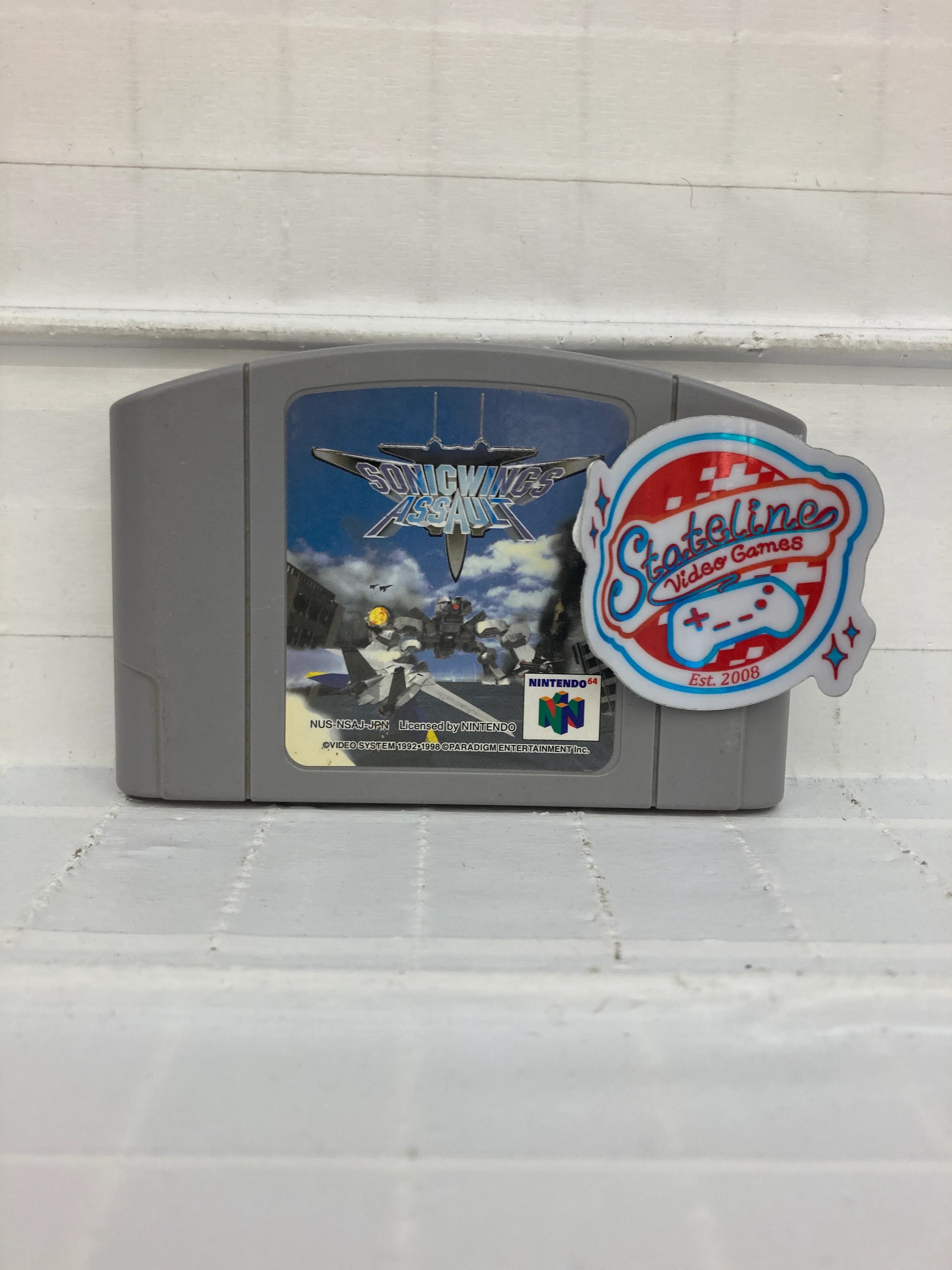 Sonic Wings Assault JP - Nintendo 64
