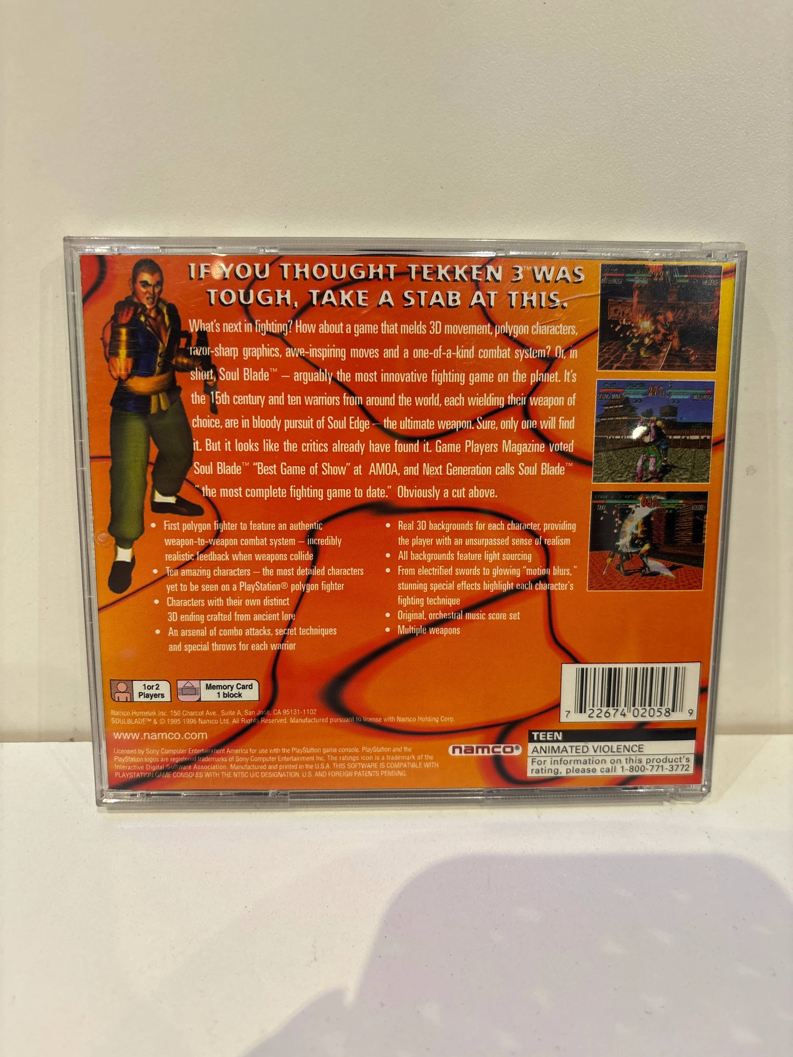 Soul Blade [Greatest Hits] - Playstation - Image 3