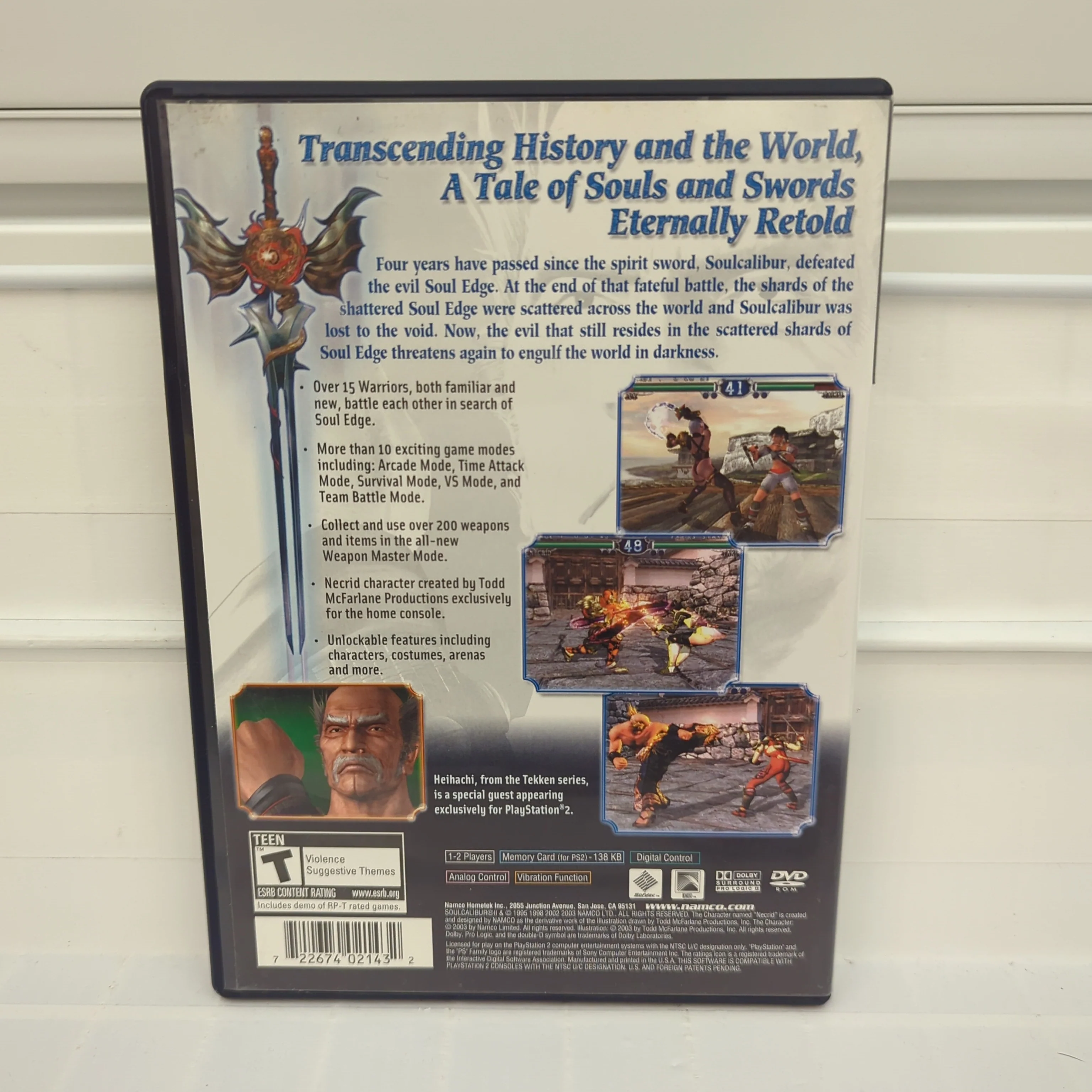Soul Calibur II - Playstation 2 - Image 2