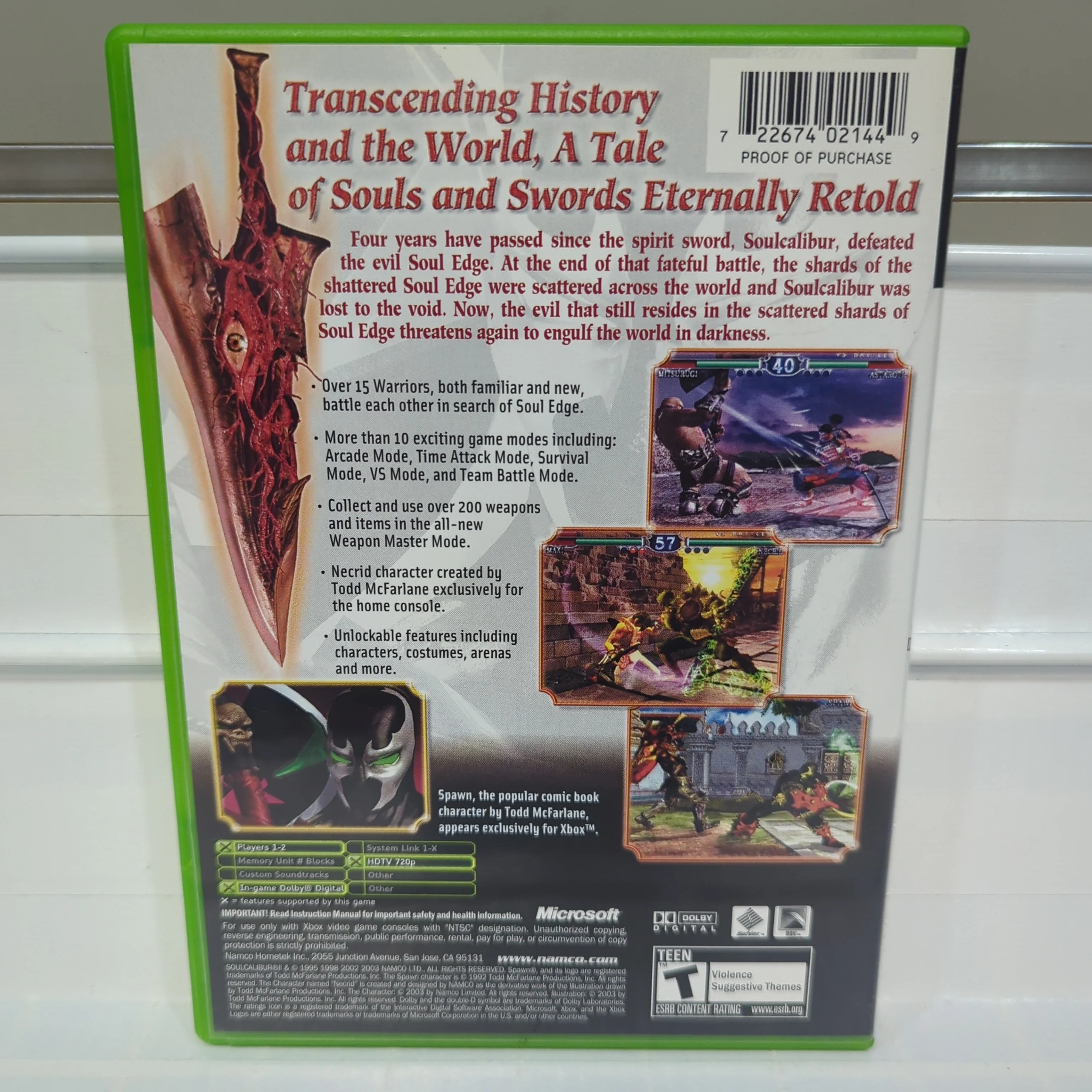 Soul Calibur II - Xbox - Image 2