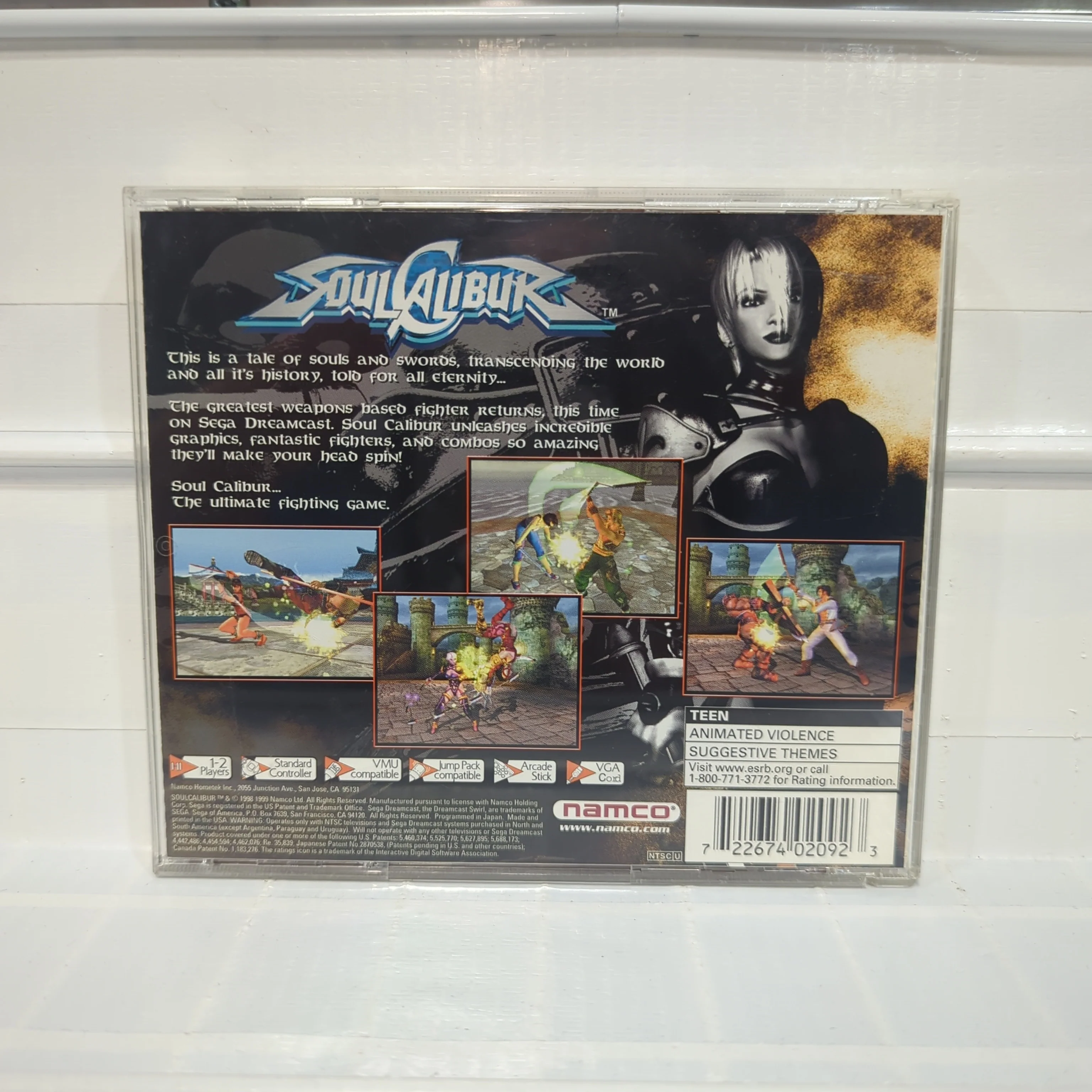 Soul Calibur - Sega Dreamcast - Image 2