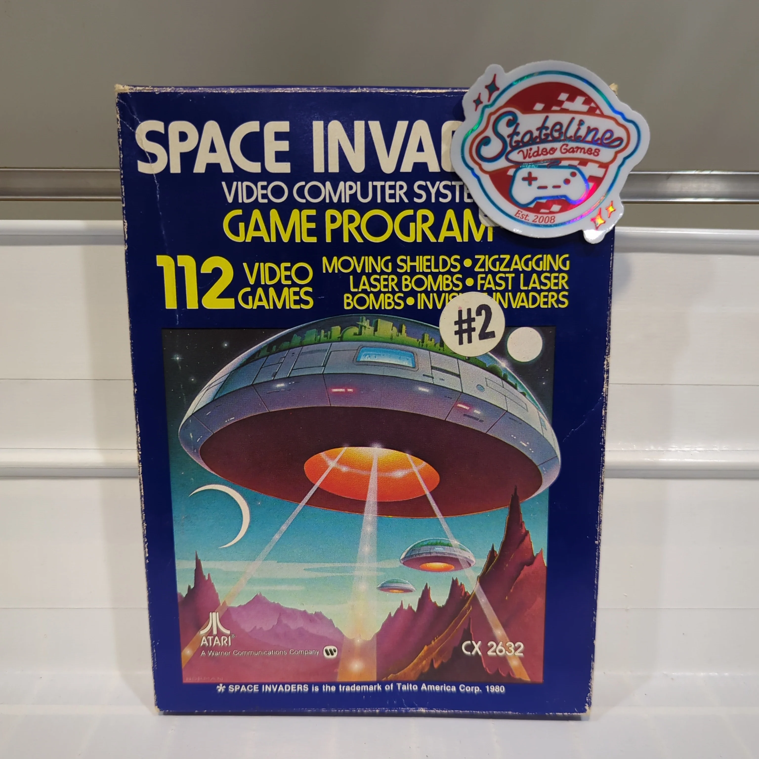 Space Invaders [Text Label] - Atari 2600 - Image 2