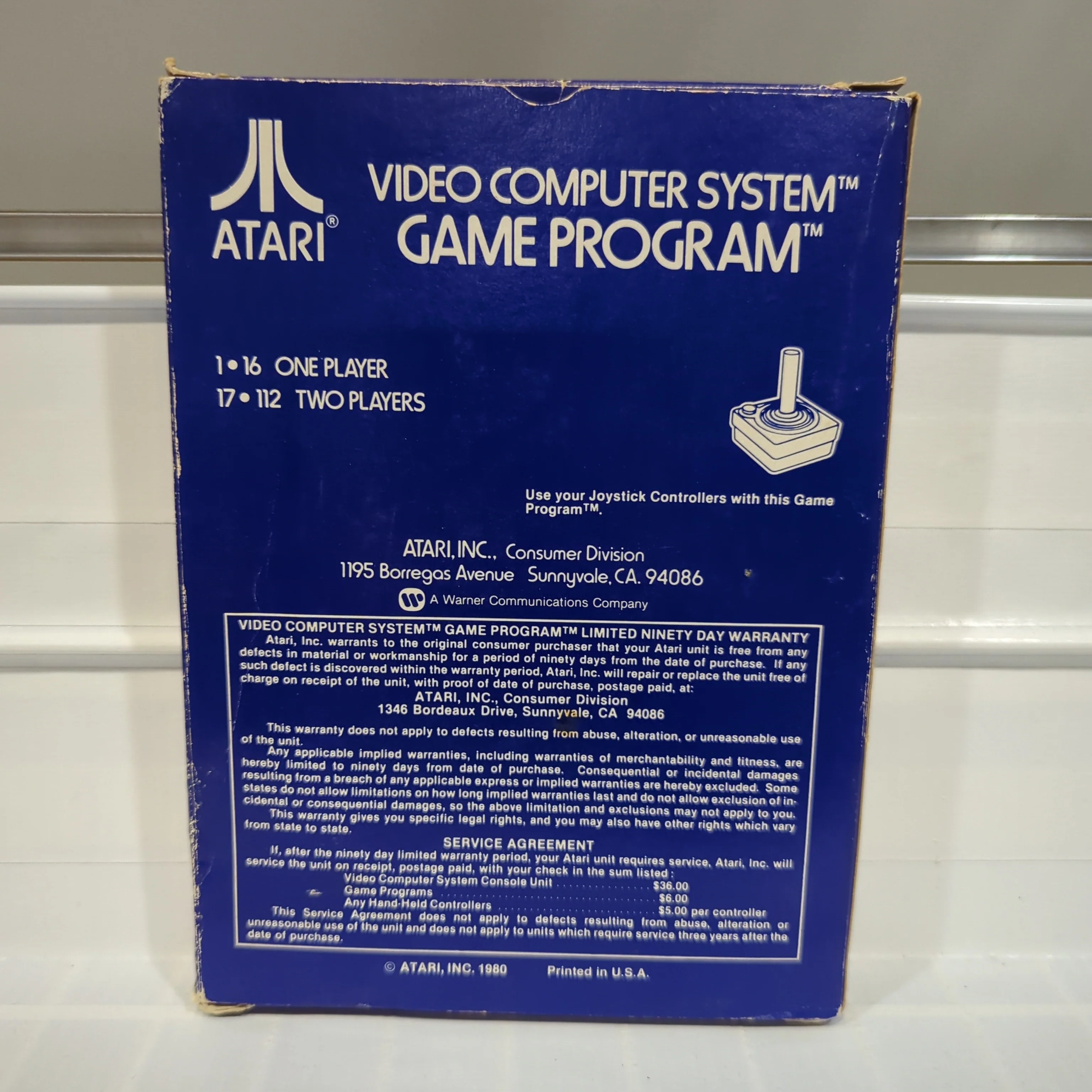 Space Invaders [Text Label] - Atari 2600 - Image 3
