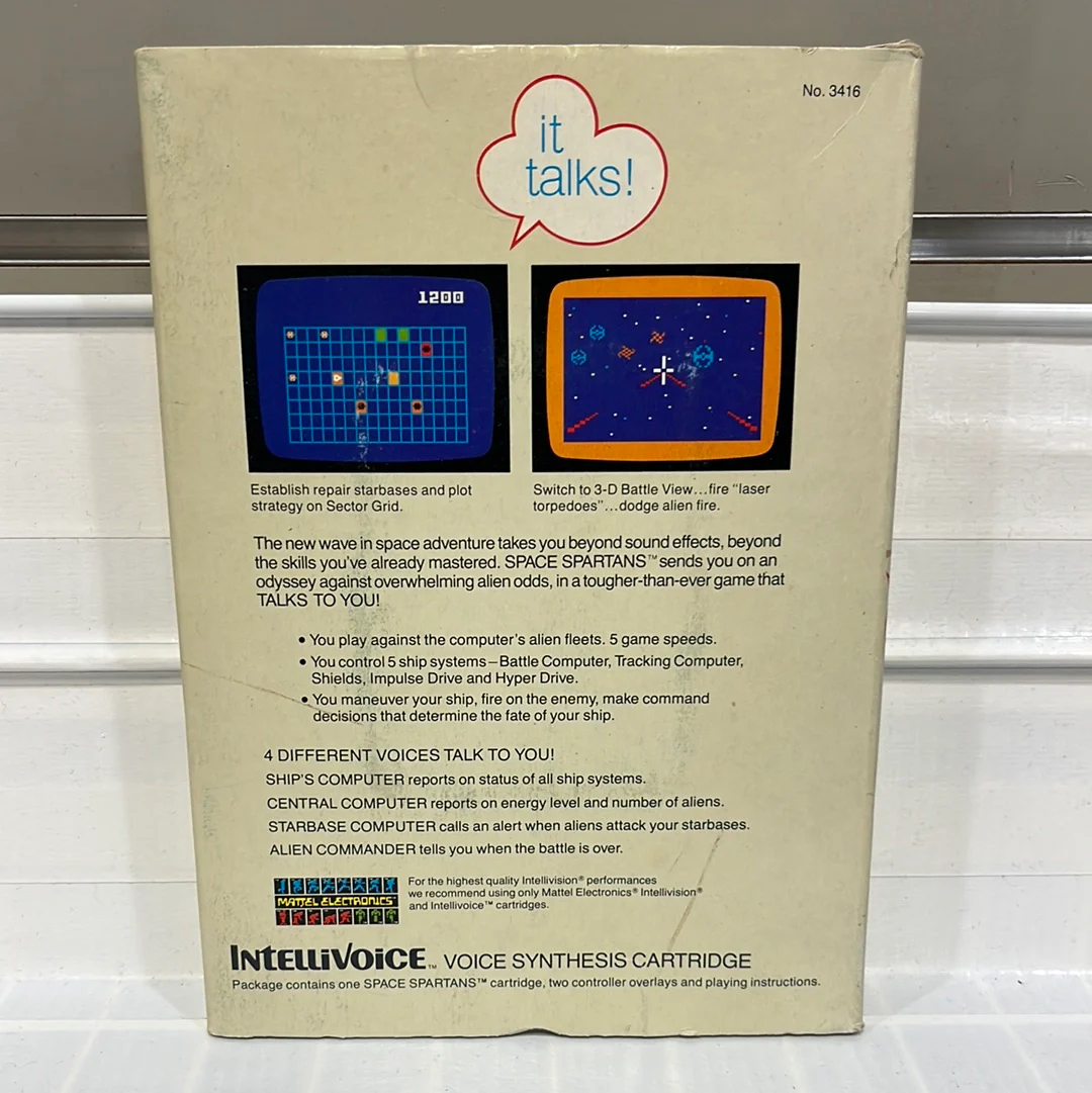 Space Spartans - Intellivision - Image 2