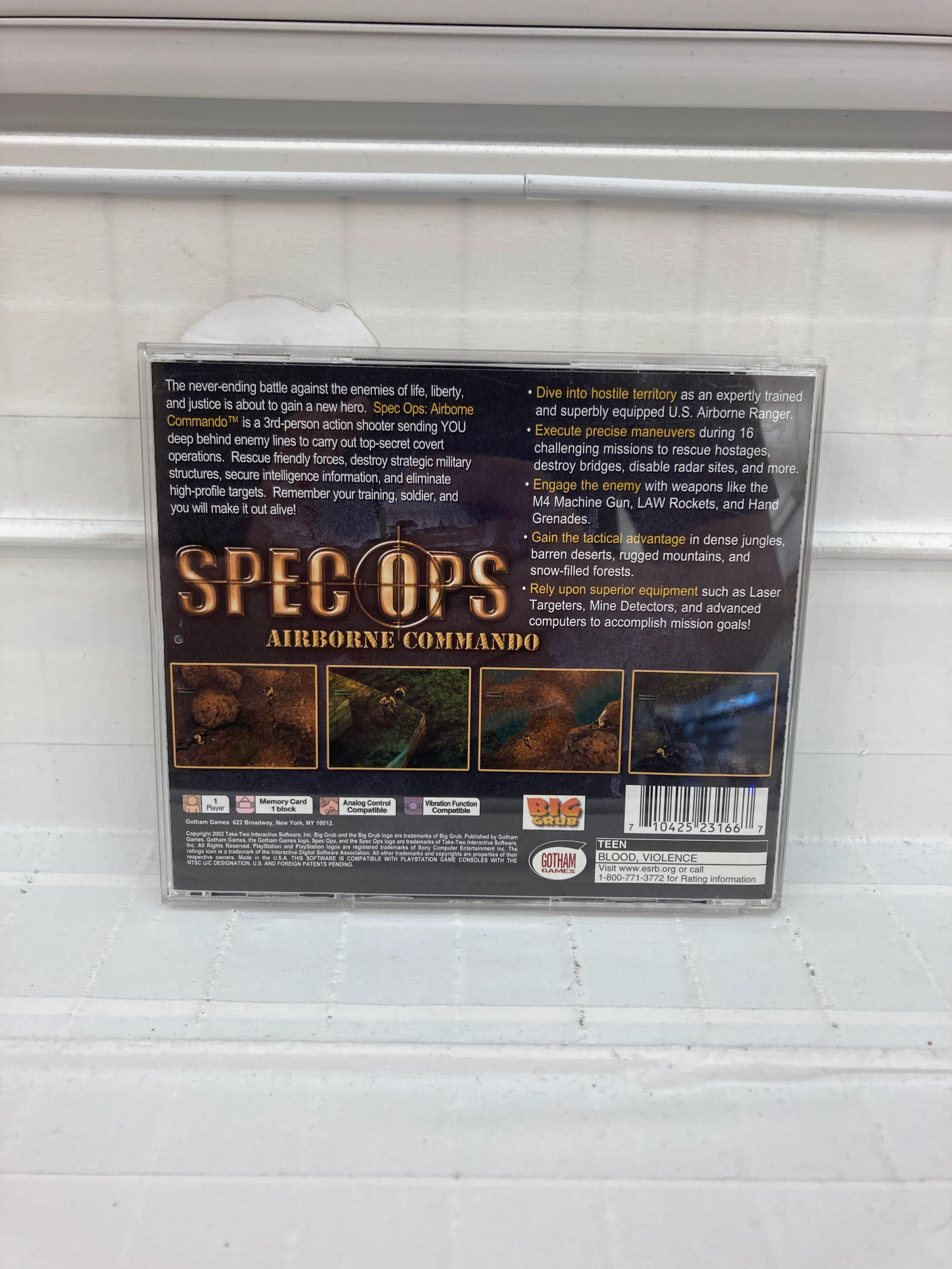 Spec Ops Airborne Commando - Playstation - Image 2