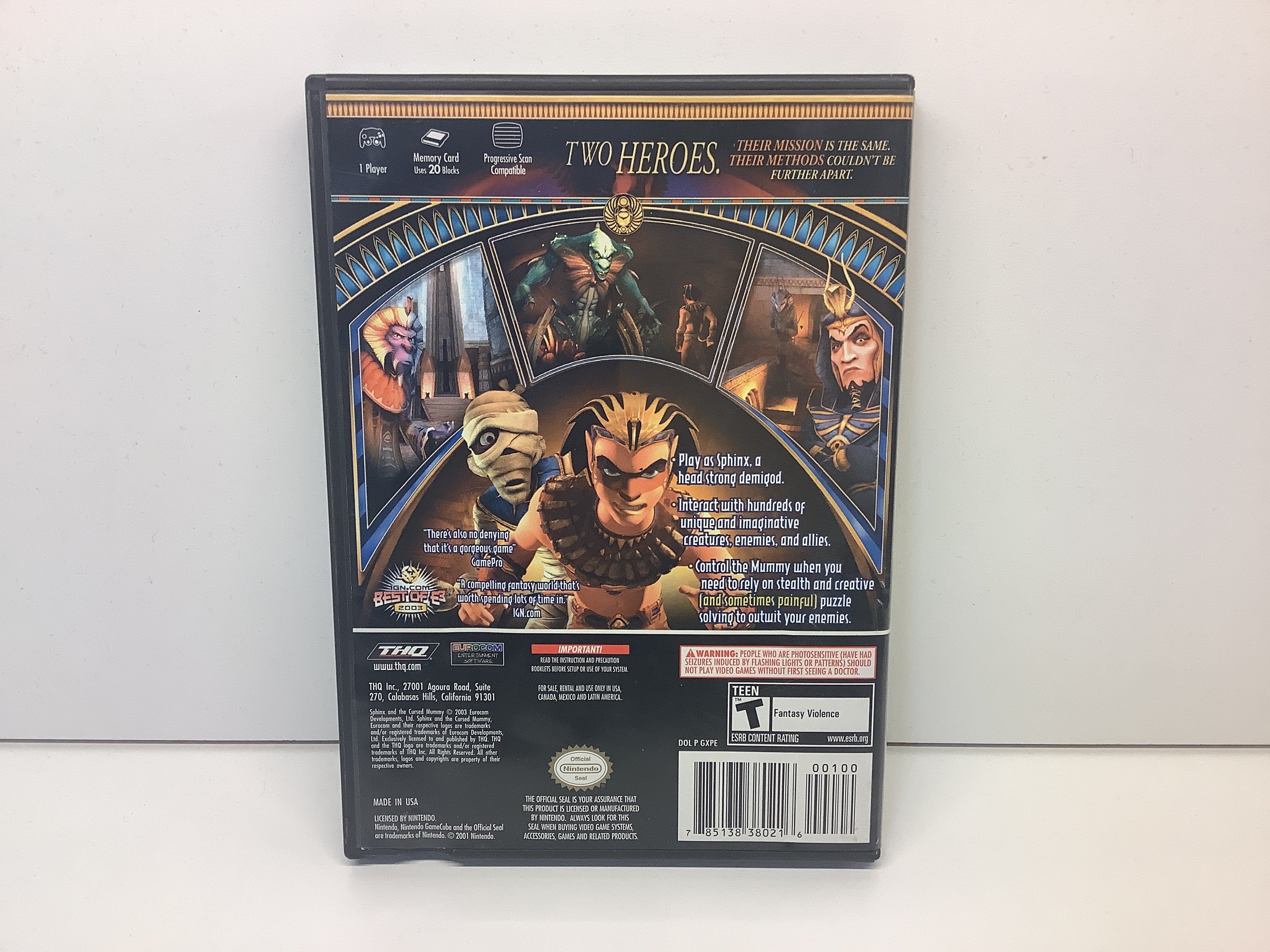 Sphinx and the Cursed Mummy - Gamecube - Image 2
