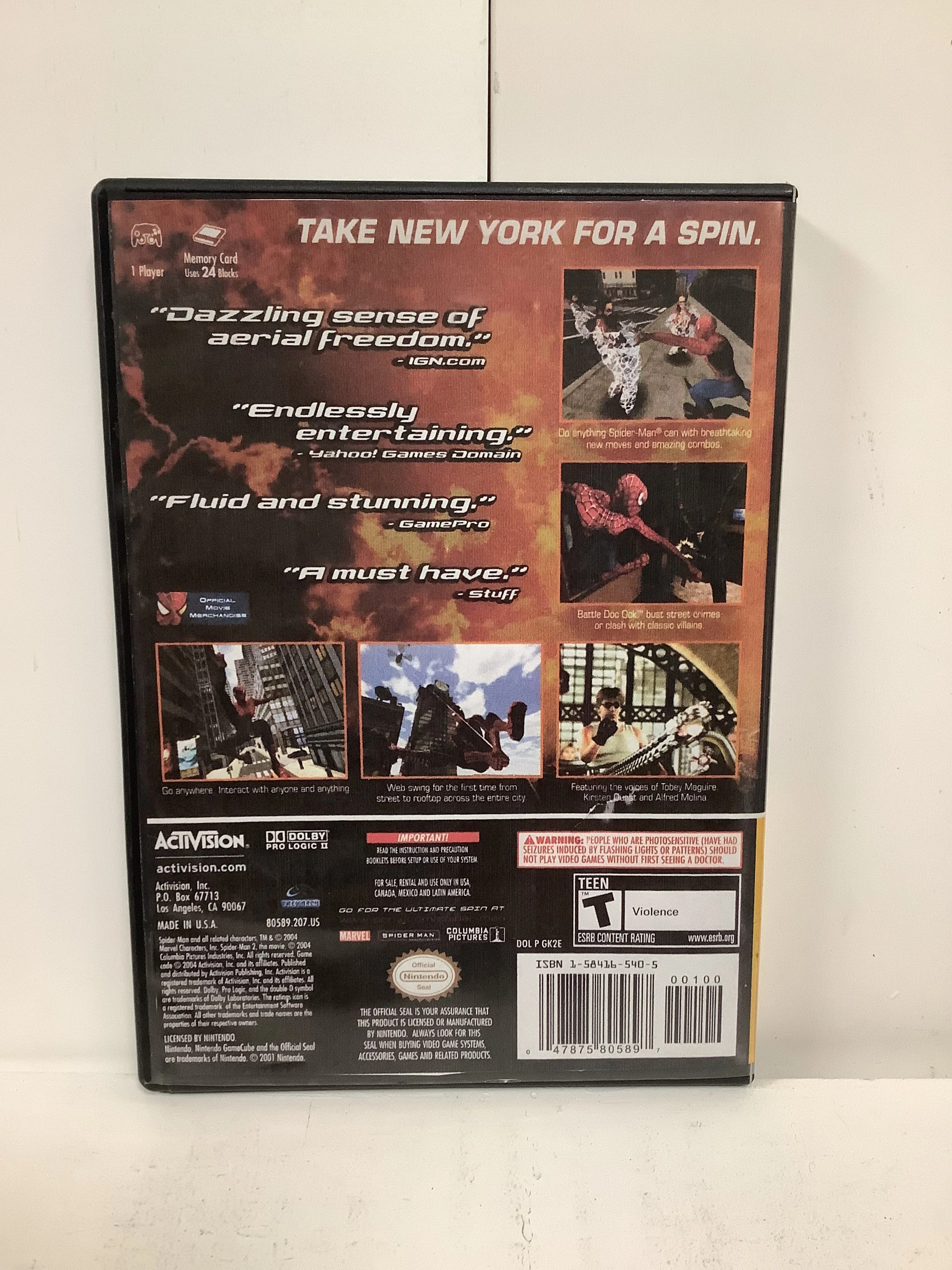 Spiderman 2 [Player's Choice] - Gamecube - Image 2