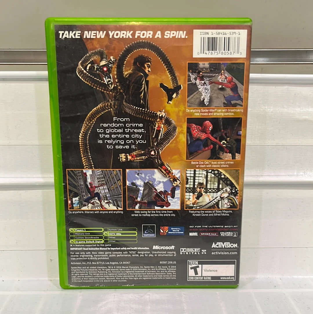 Spiderman 2 - Xbox - Image 2