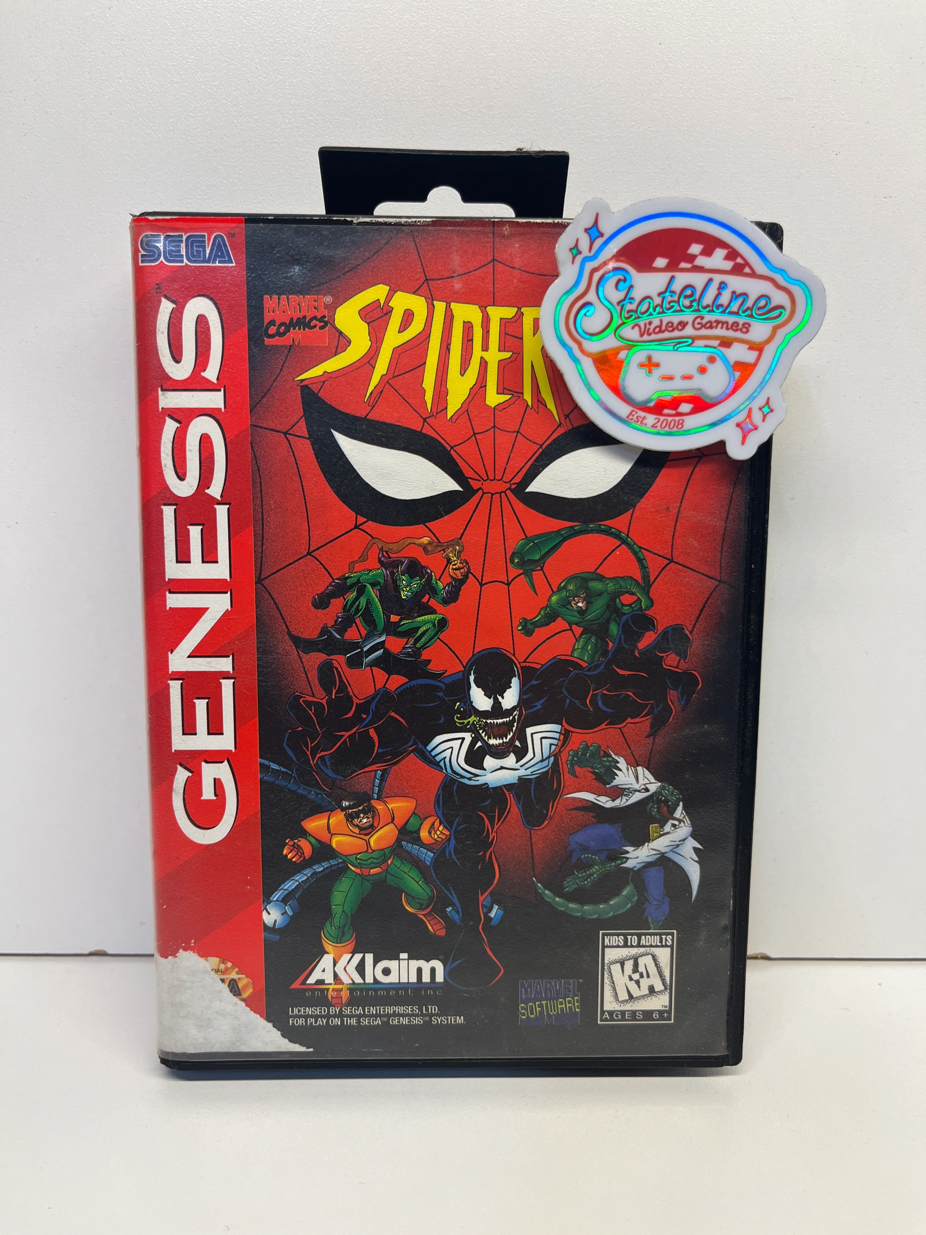 Spiderman Animated Series - Sega Genesis