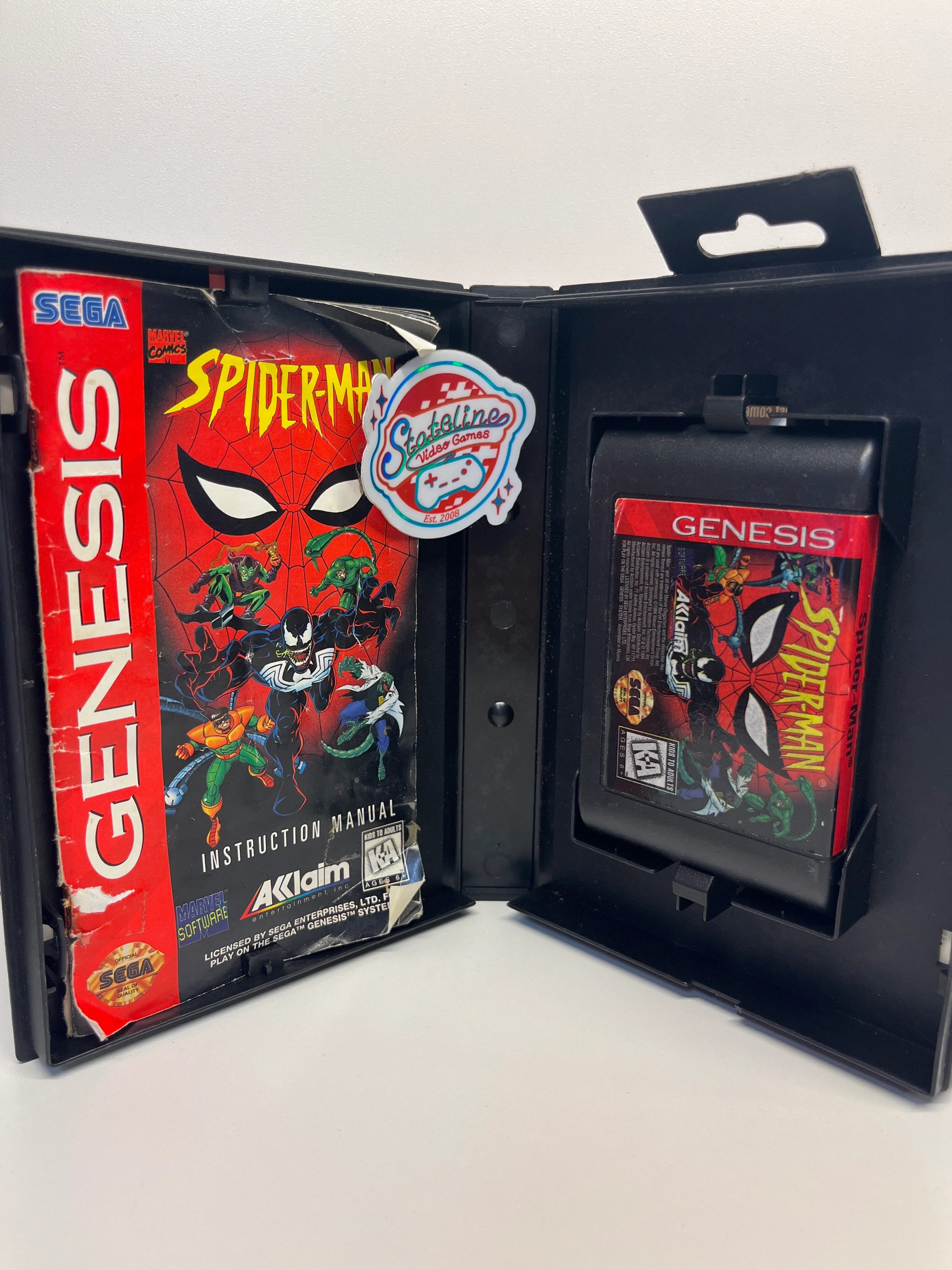Spiderman Animated Series - Sega Genesis - Image 3
