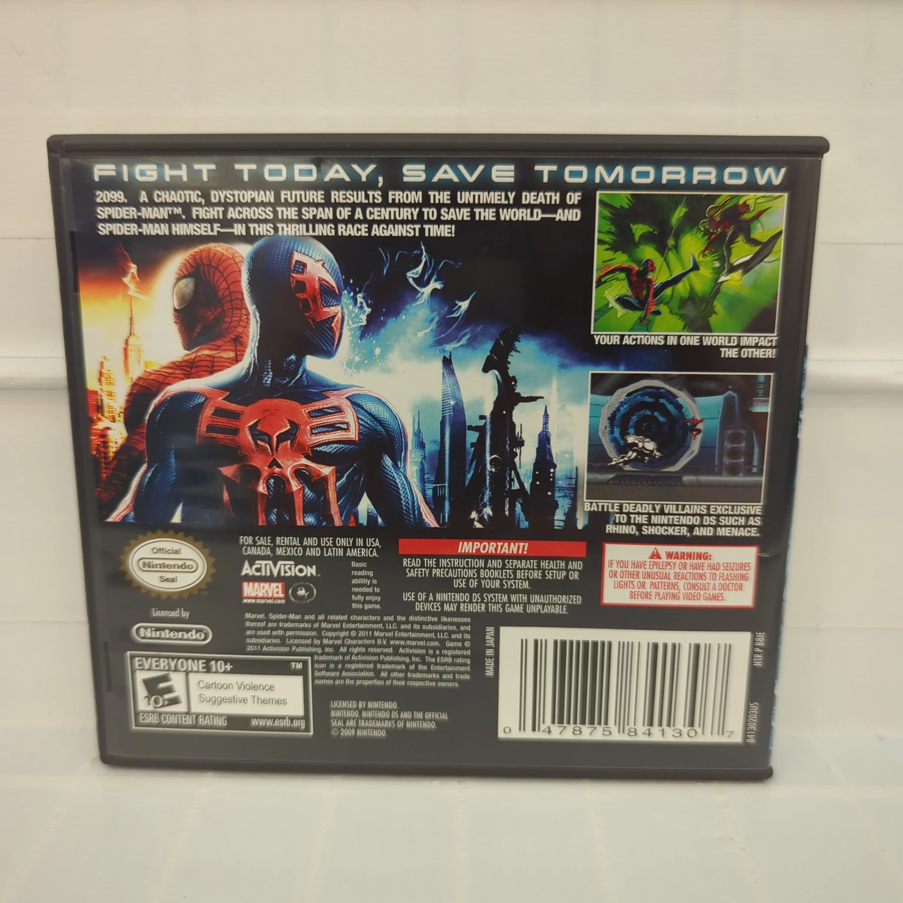Spiderman: Edge of Time - Nintendo DS - Image 2