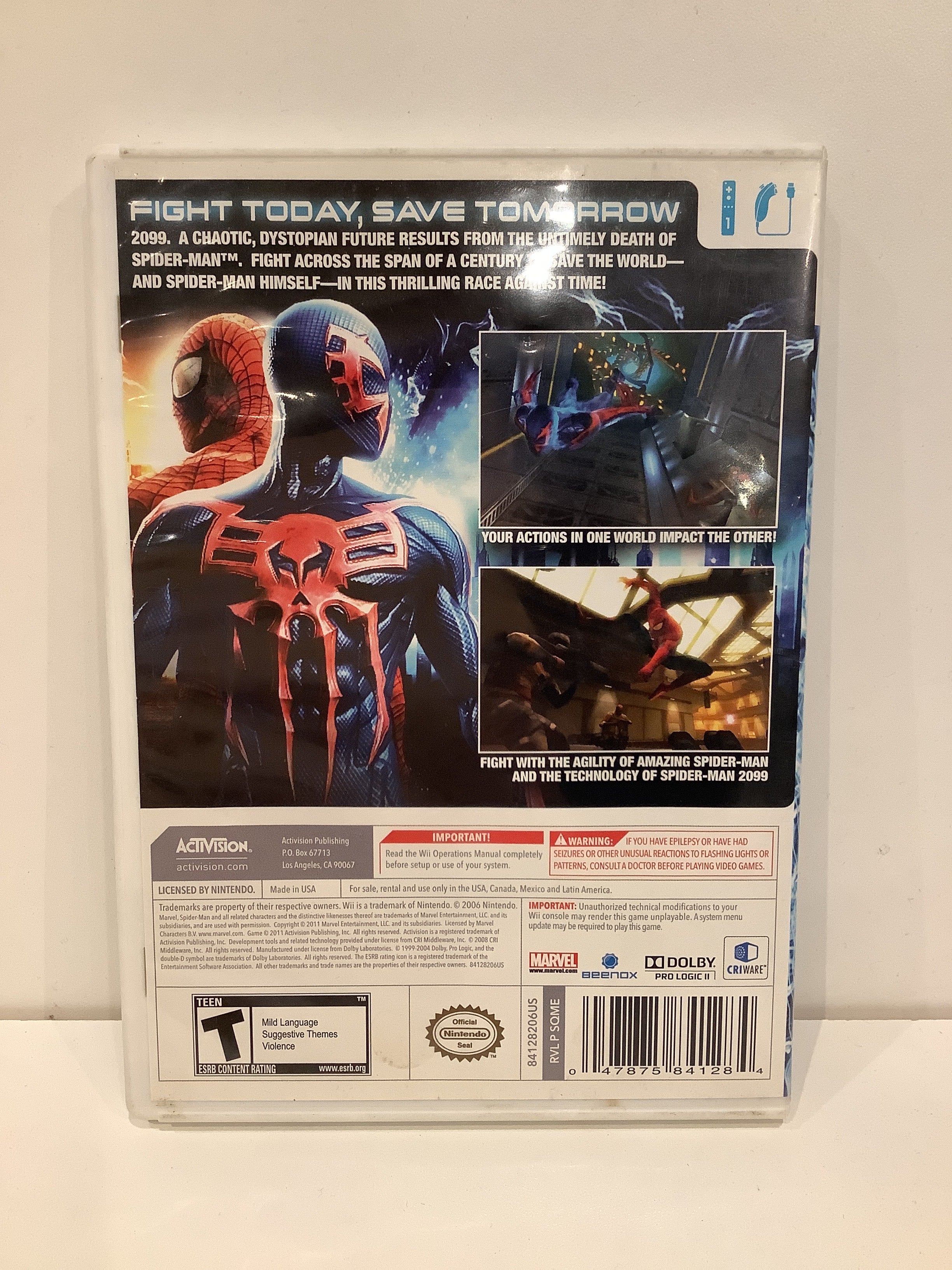 Spiderman: Edge of Time - Wii - Image 2