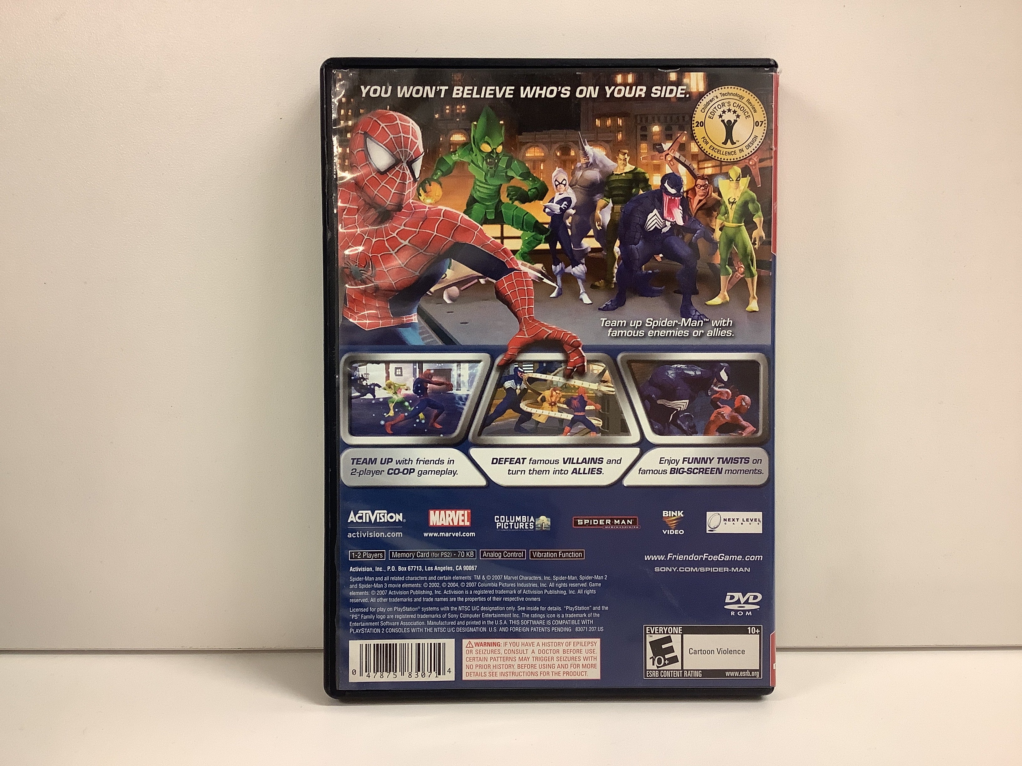 Spiderman Friend or Foe [Greatest Hits] - Playstation 2 - Image 2