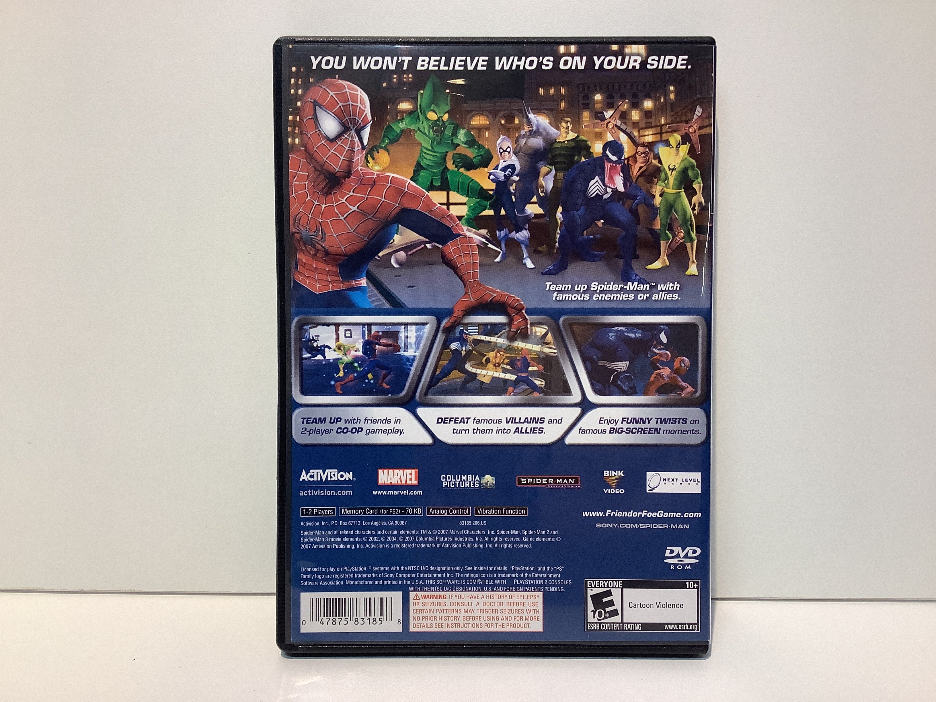 Spiderman Friend or Foe - Playstation 2 - Image 2