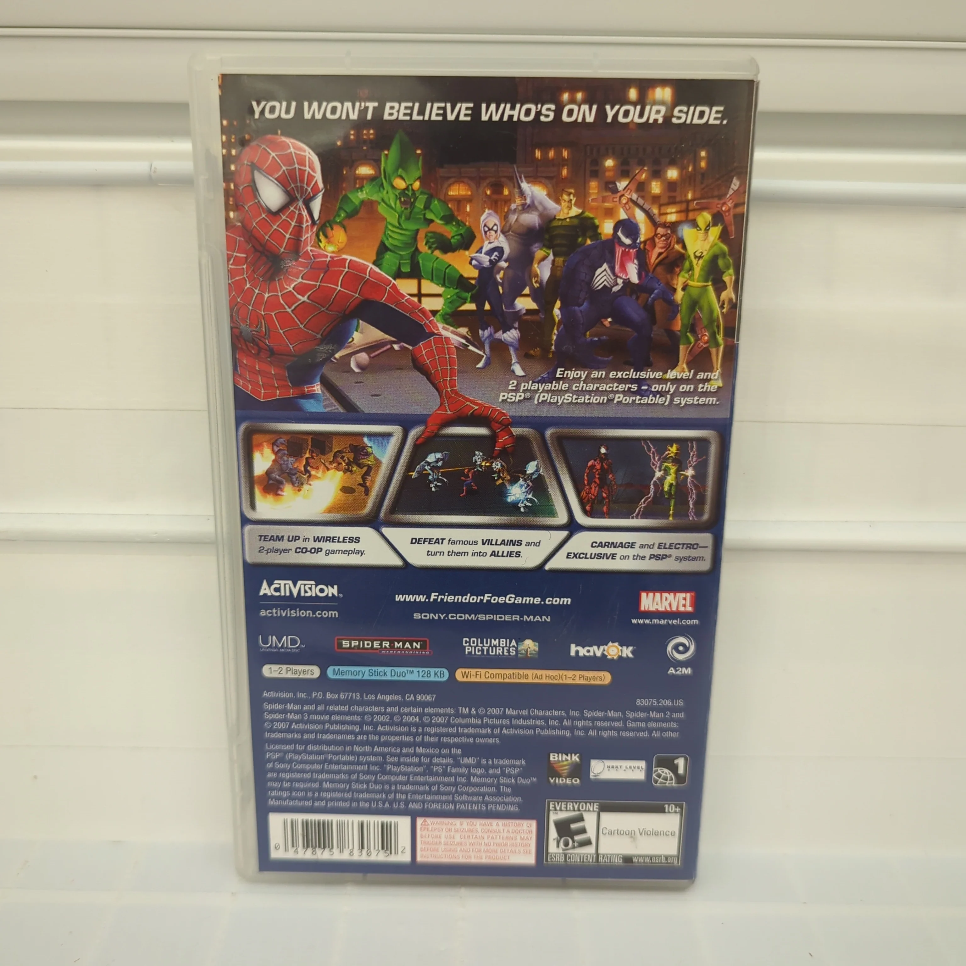 Spiderman Friend or Foe - PSP - Image 2