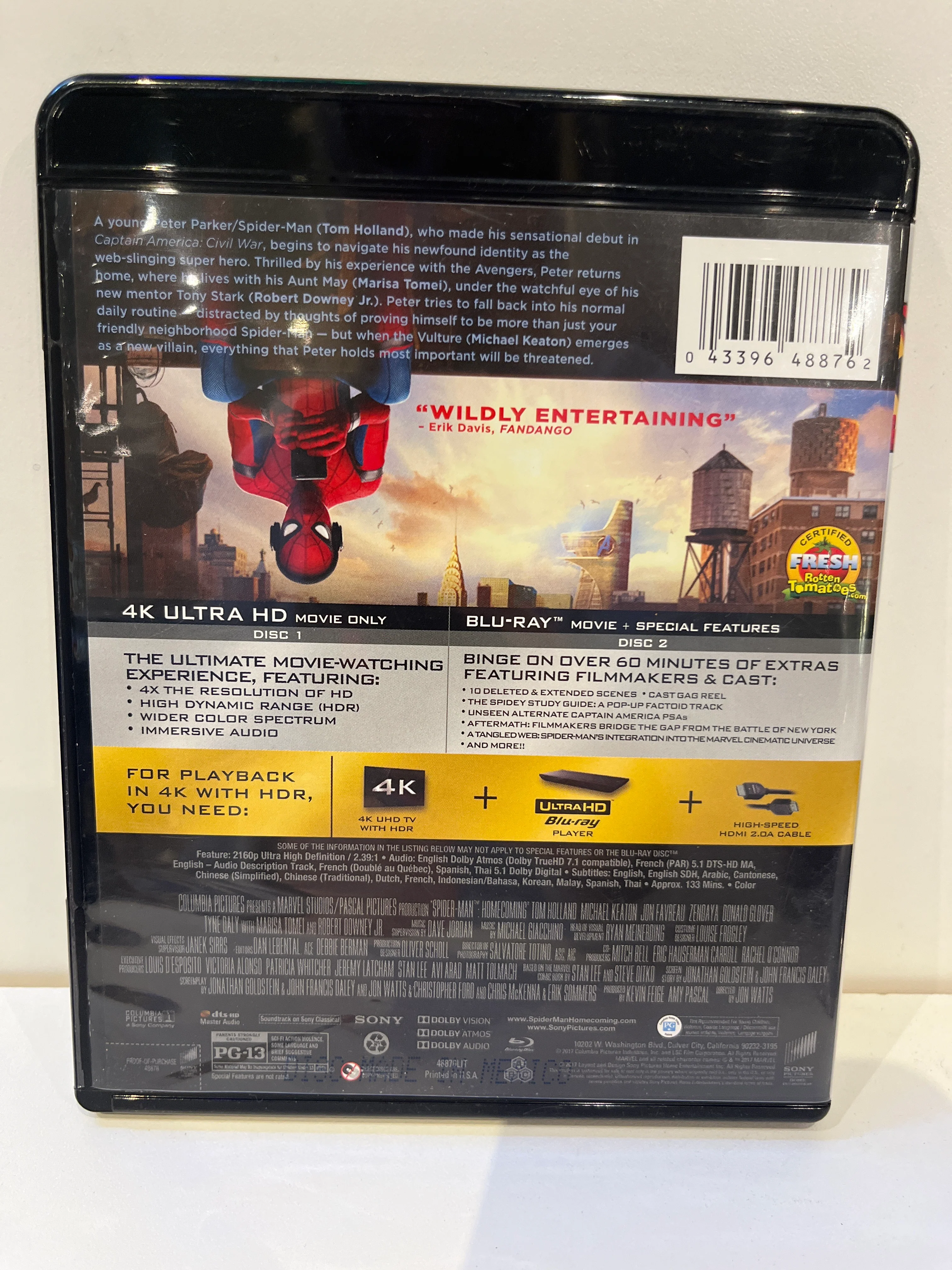 Spiderman: Homecoming 4K - Blu-Ray - Image 2