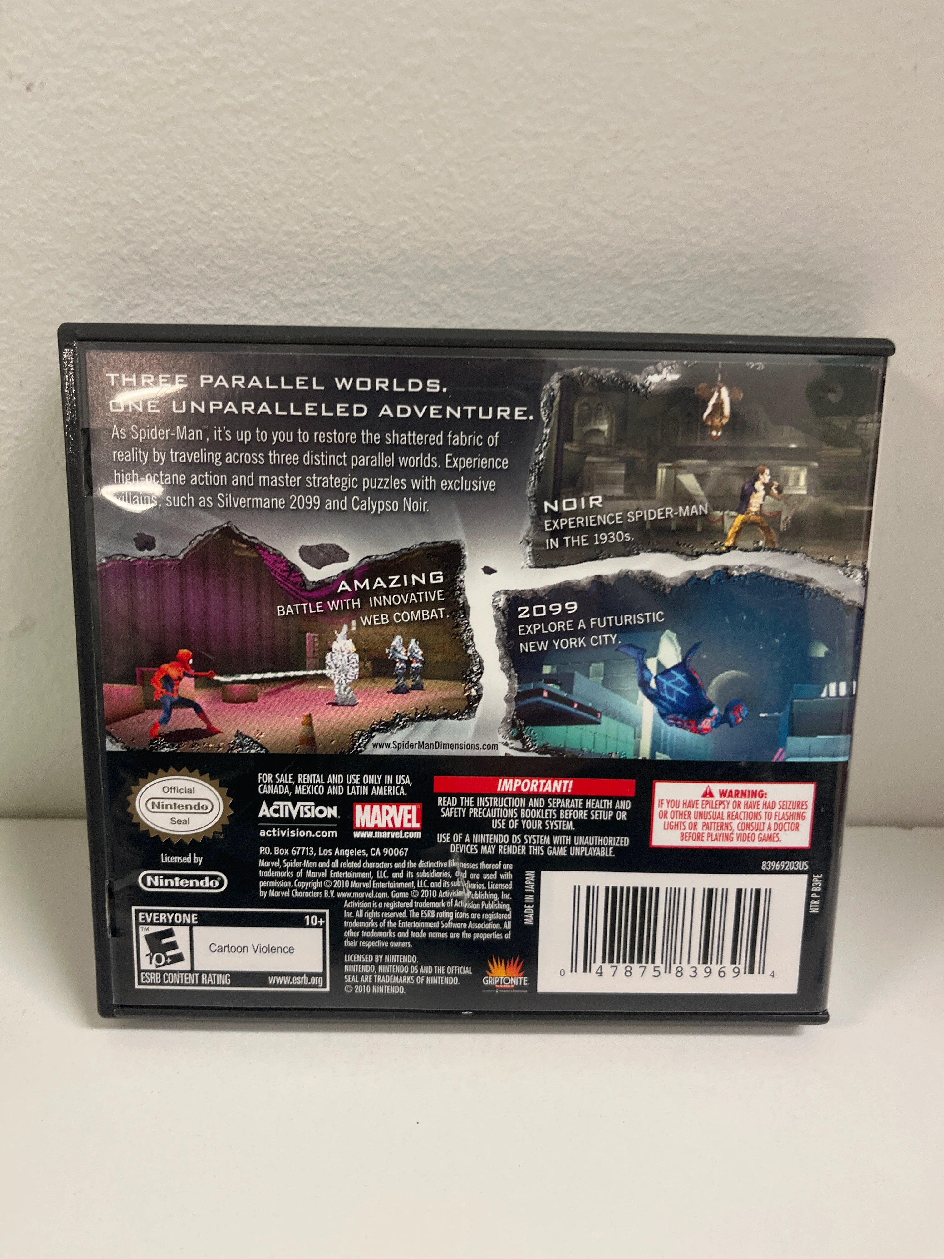 Spiderman: Shattered Dimensions - Nintendo DS - Image 2