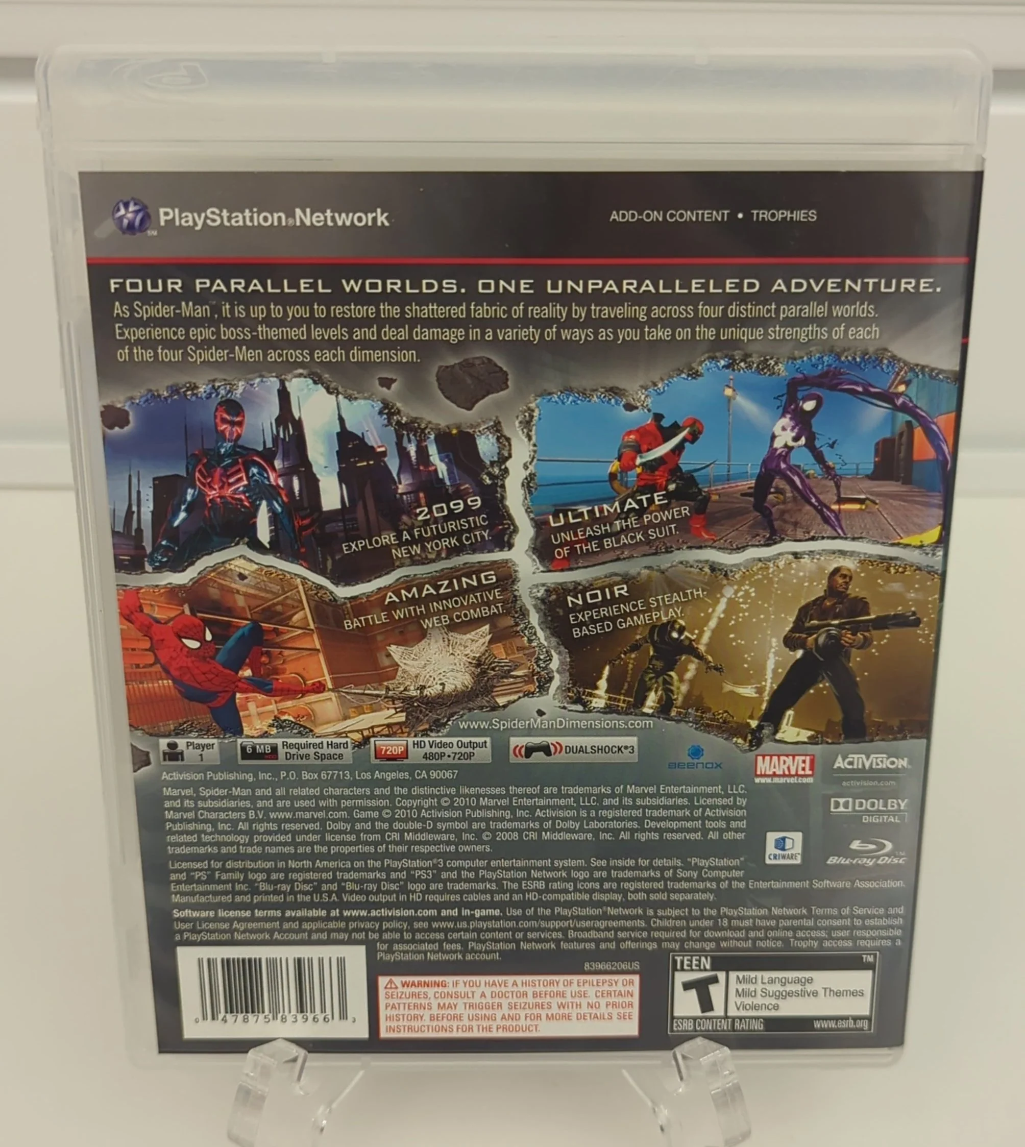 Spiderman: Shattered Dimensions - Playstation 3 - Image 2