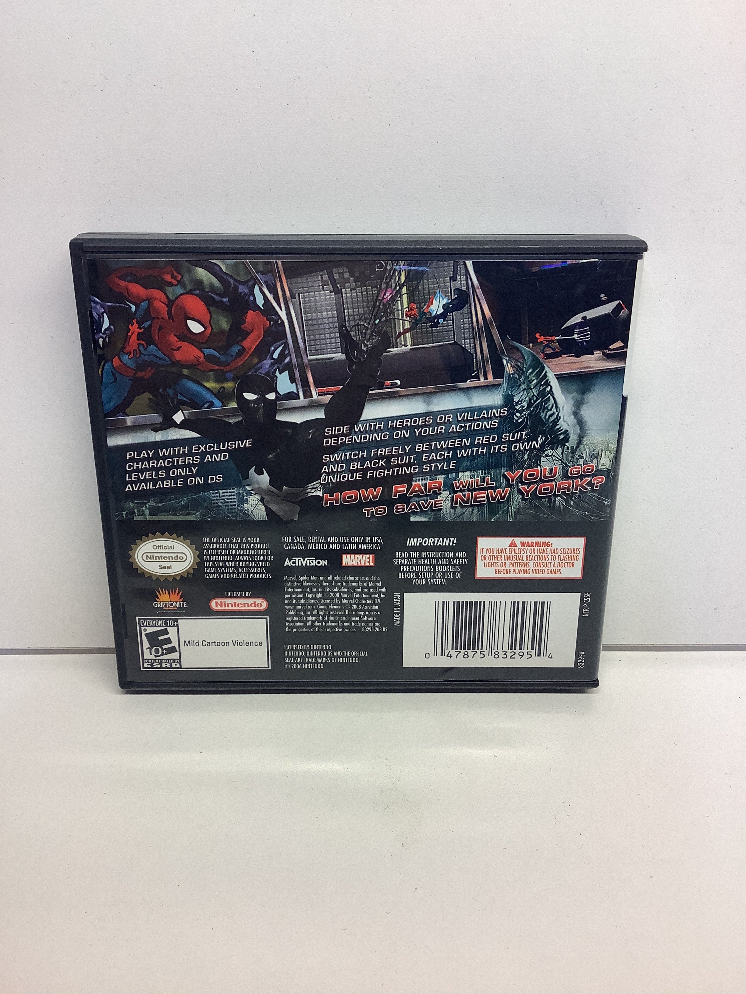 Spiderman Web of Shadows - Nintendo DS - Image 3