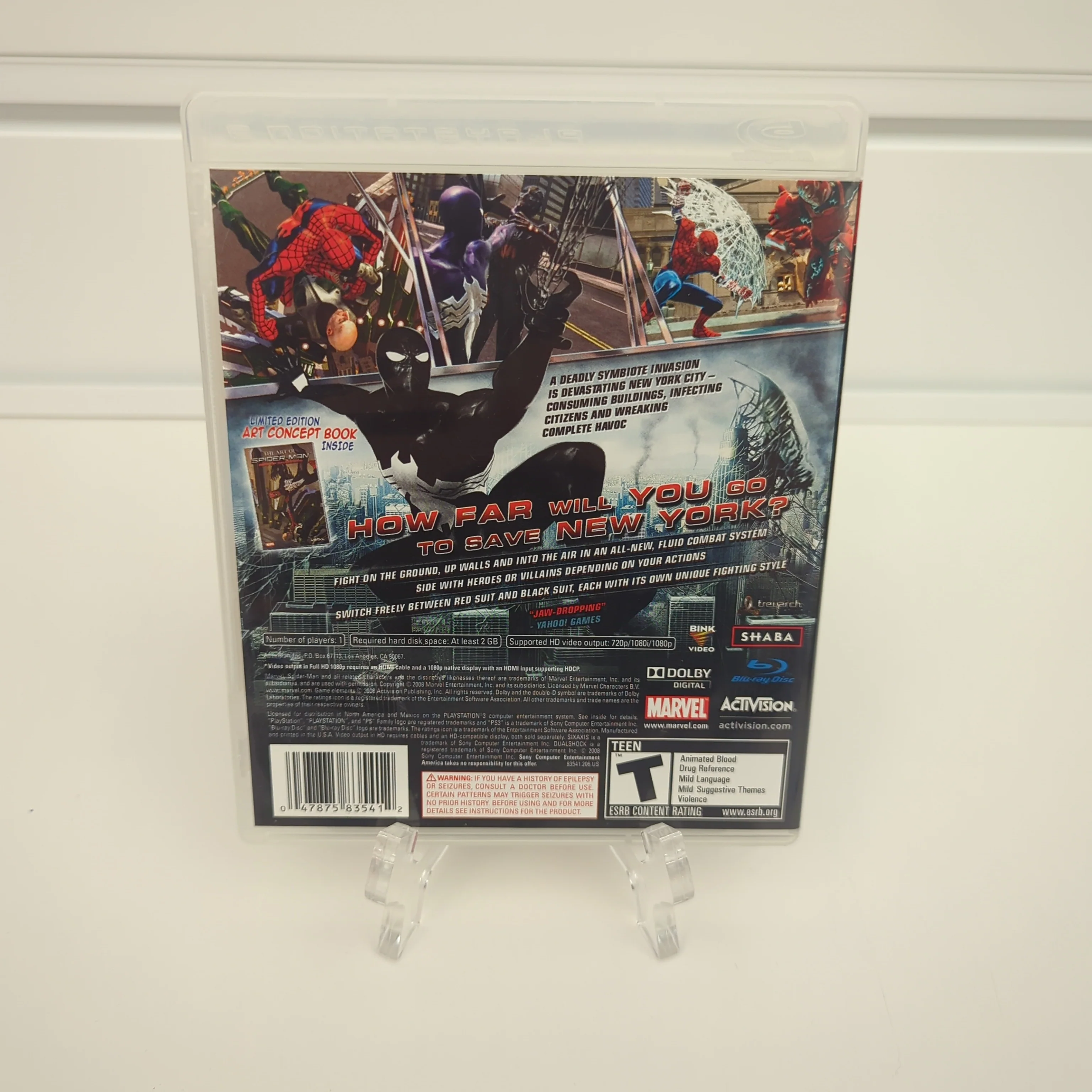 Spiderman Web of Shadows - Playstation 3 - Image 2
