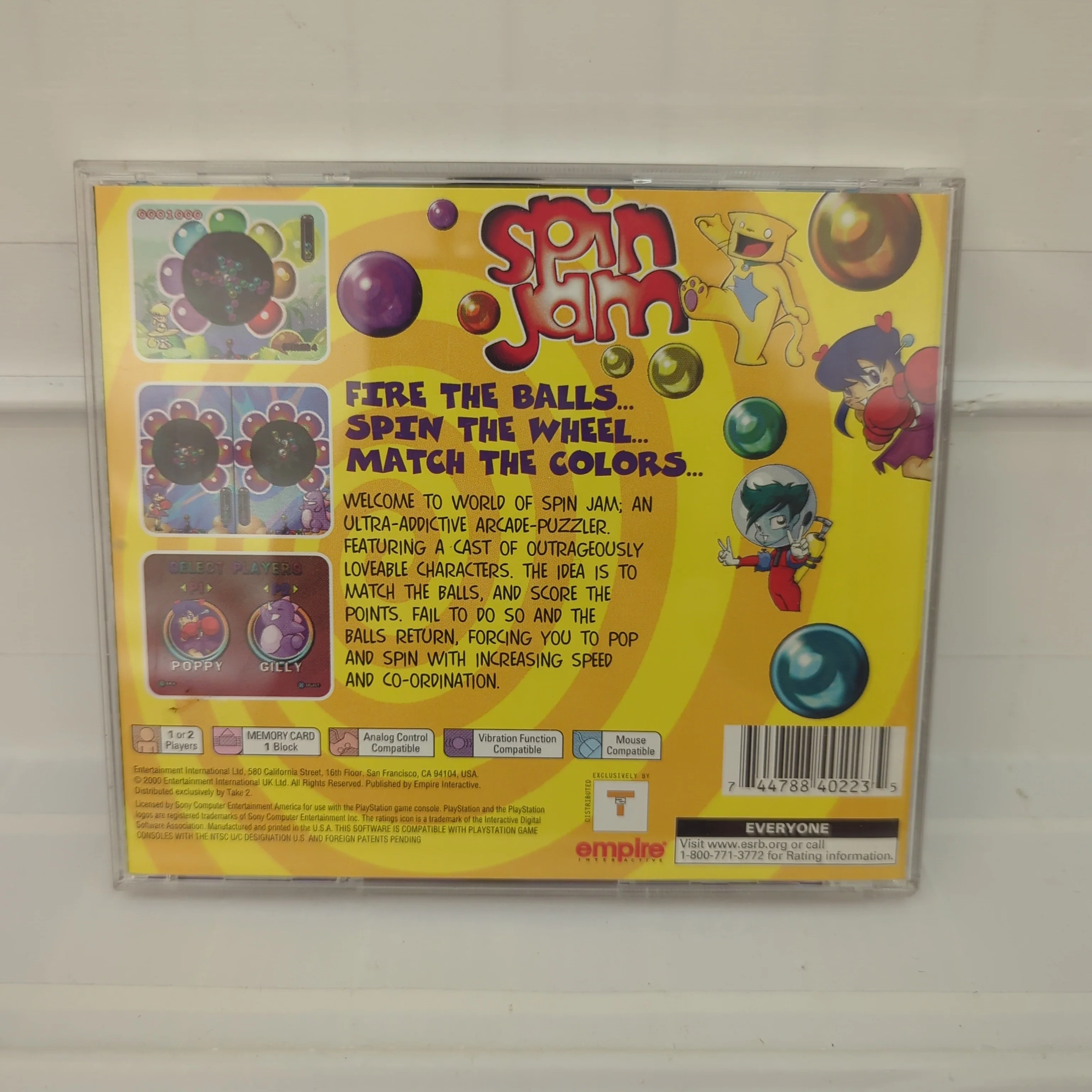 Spin Jam - Playstation - Image 2