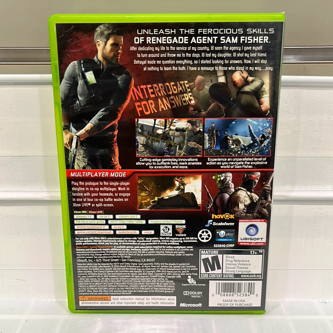 Splinter Cell: Conviction - Xbox 360 - Image 2