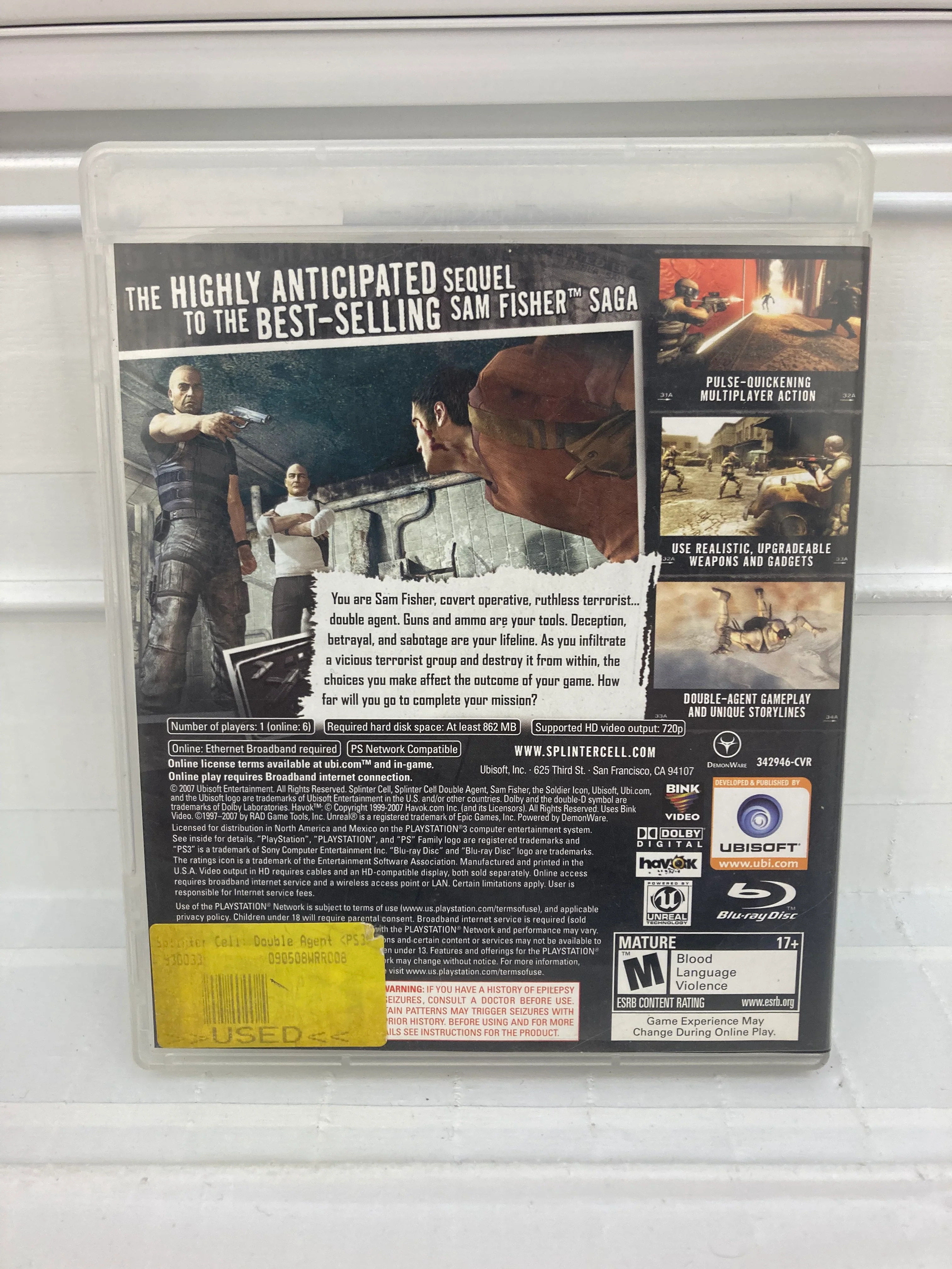 Splinter Cell Double Agent - Playstation 3 - Image 2