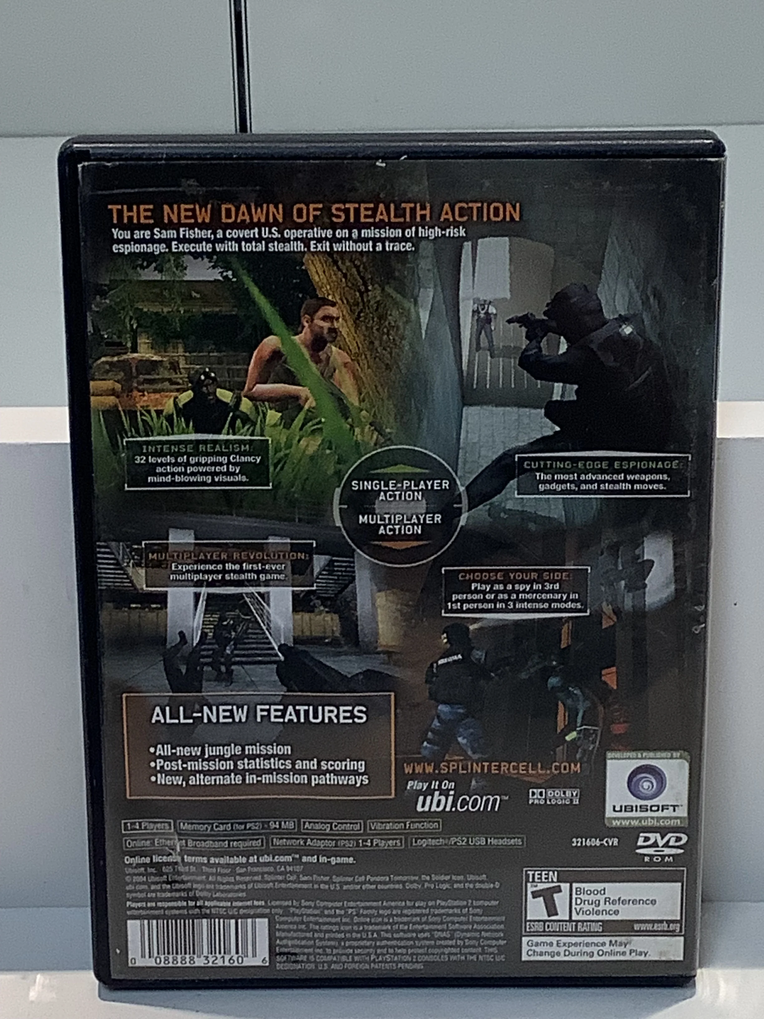 Splinter Cell Pandora Tomorrow - Playstation 2 - Image 2