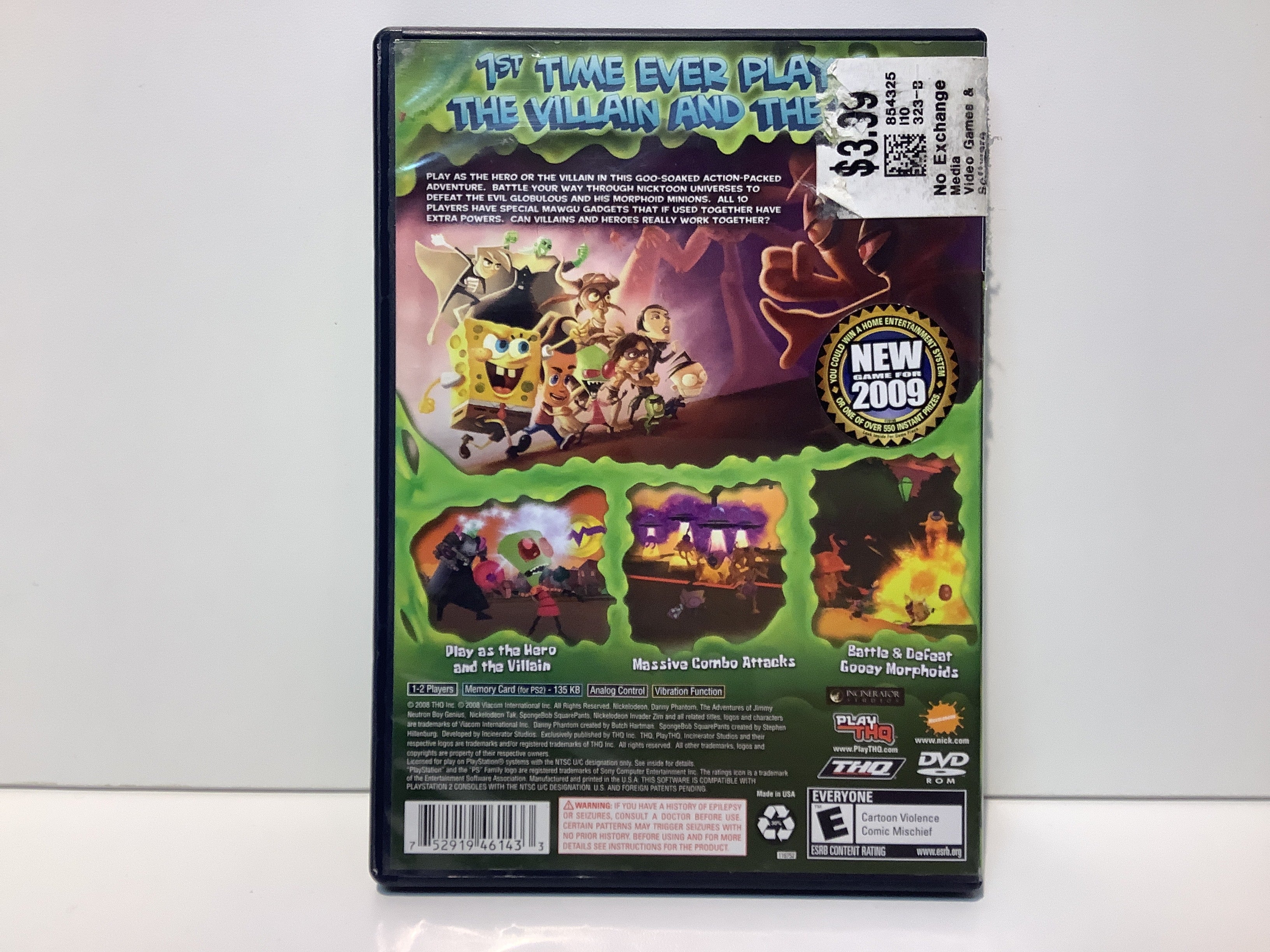 SpongeBob SquarePants Featuring Nicktoons Globs of Doom - Playstation 2 - Image 3