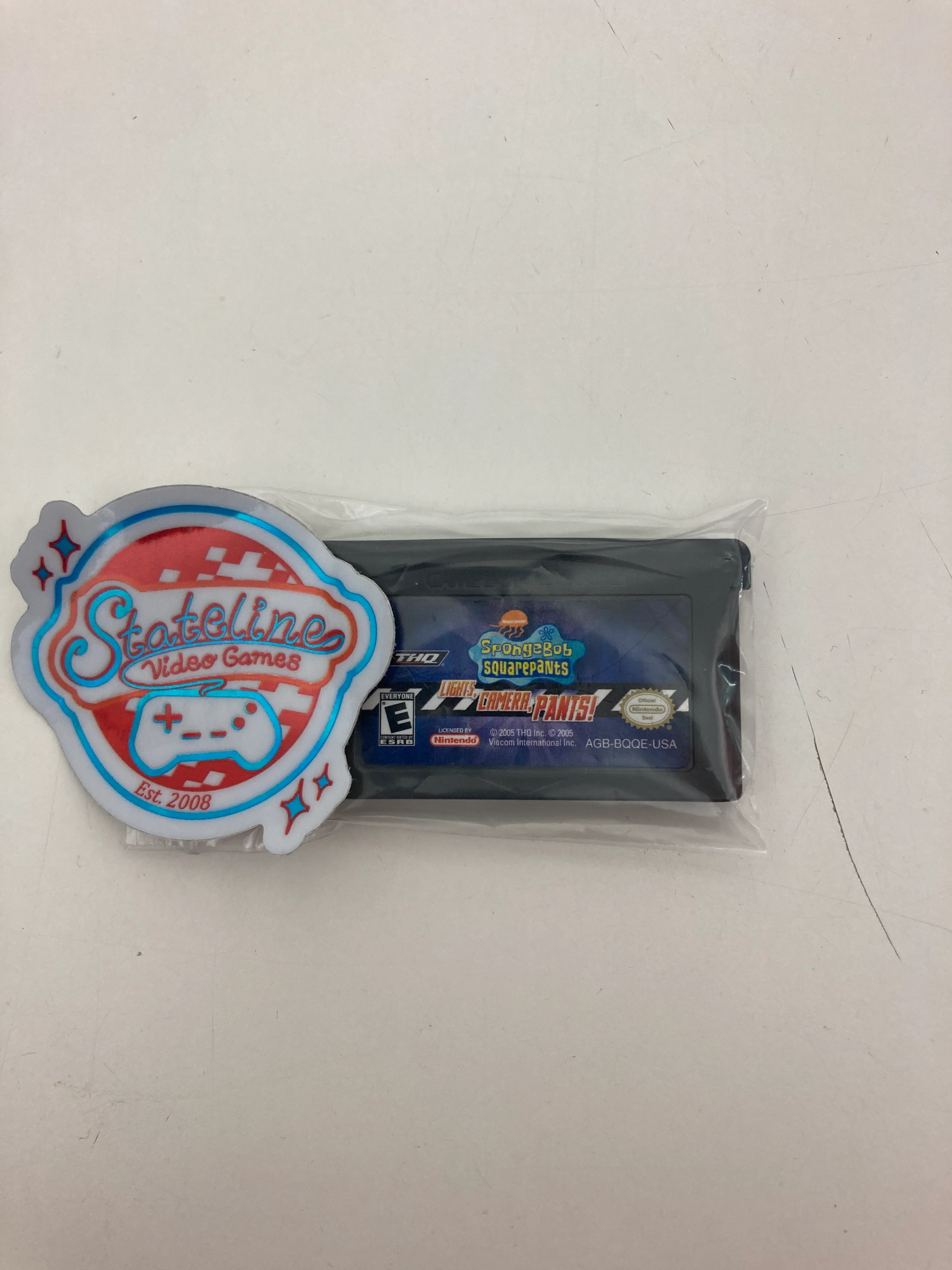 SpongeBob SquarePants Lights Camera Pants - GameBoy Advance - Image 2