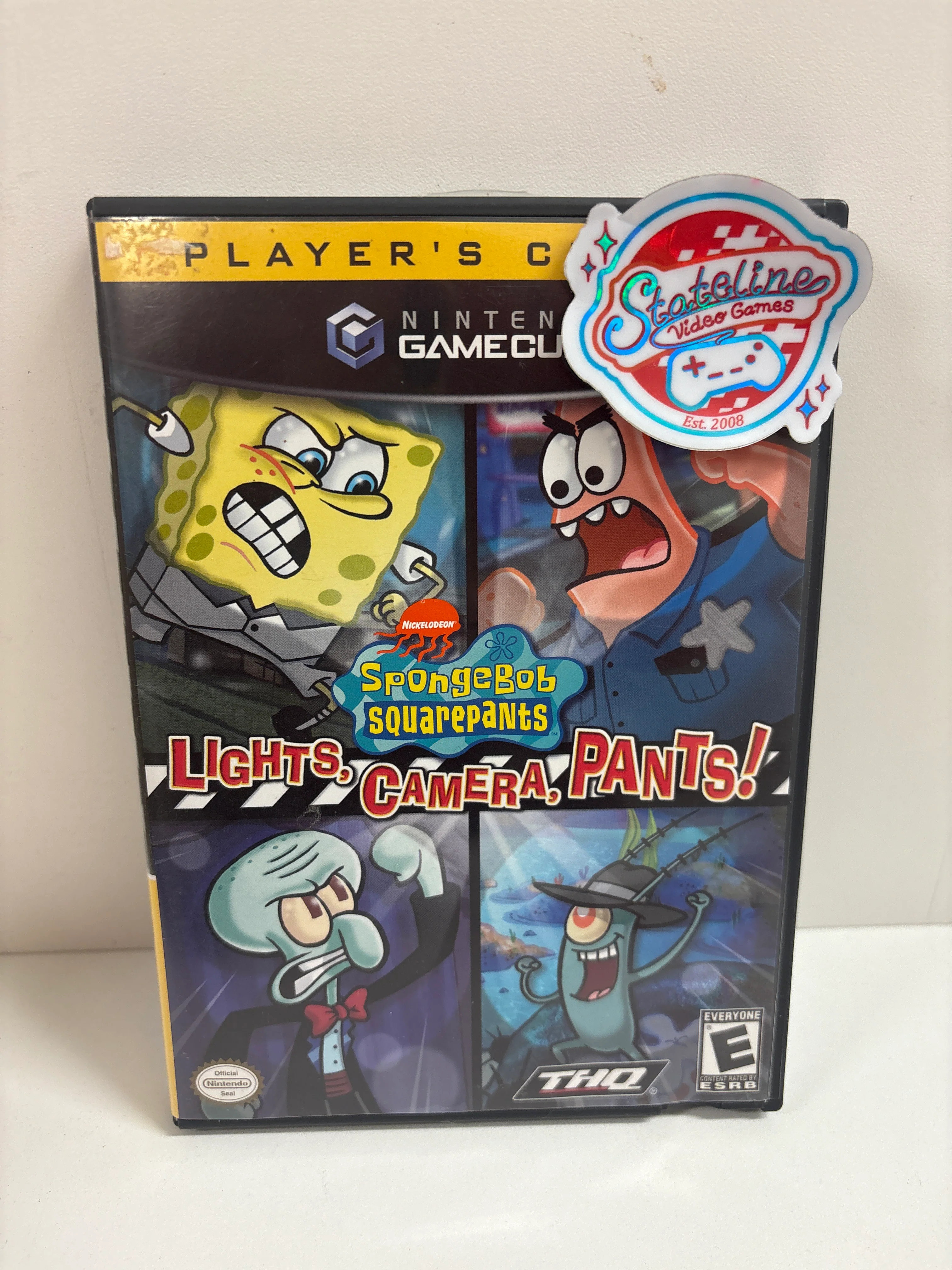 SpongeBob SquarePants Lights Camera Pants [Player's Choice] - Gamecube