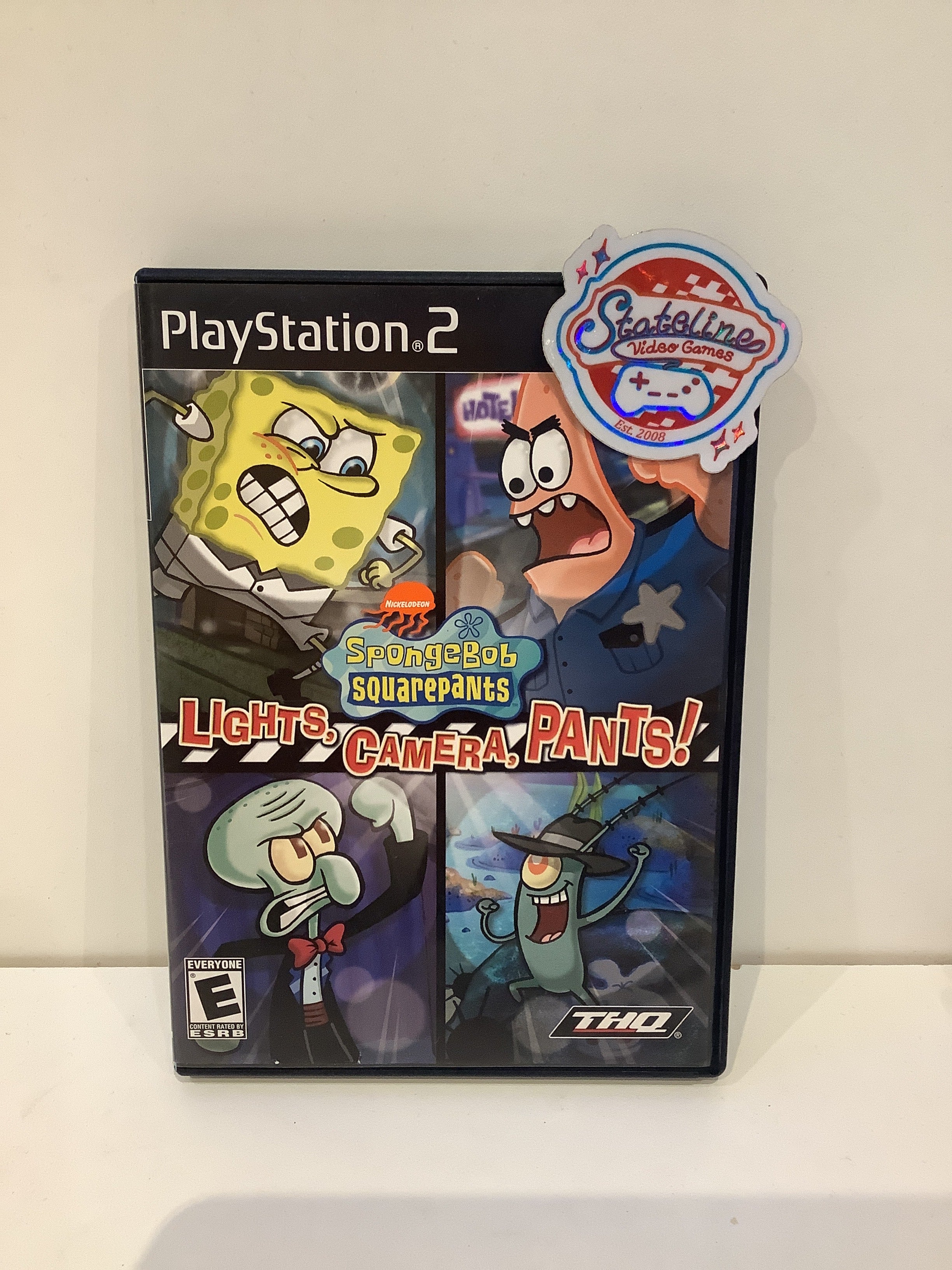 SpongeBob SquarePants Lights, Camera, Pants! - Playstation 2