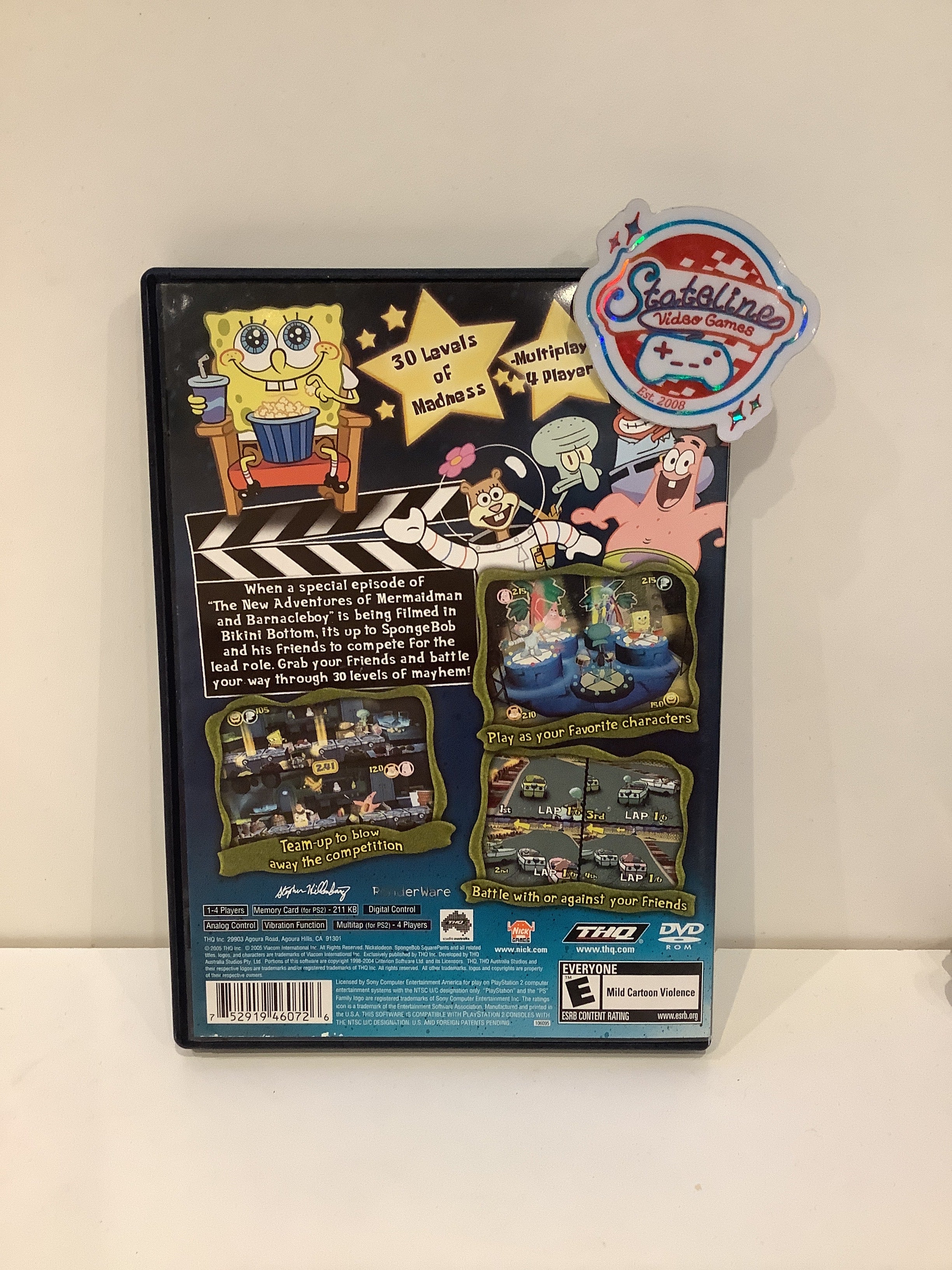SpongeBob SquarePants Lights, Camera, Pants! - Playstation 2 - Image 2