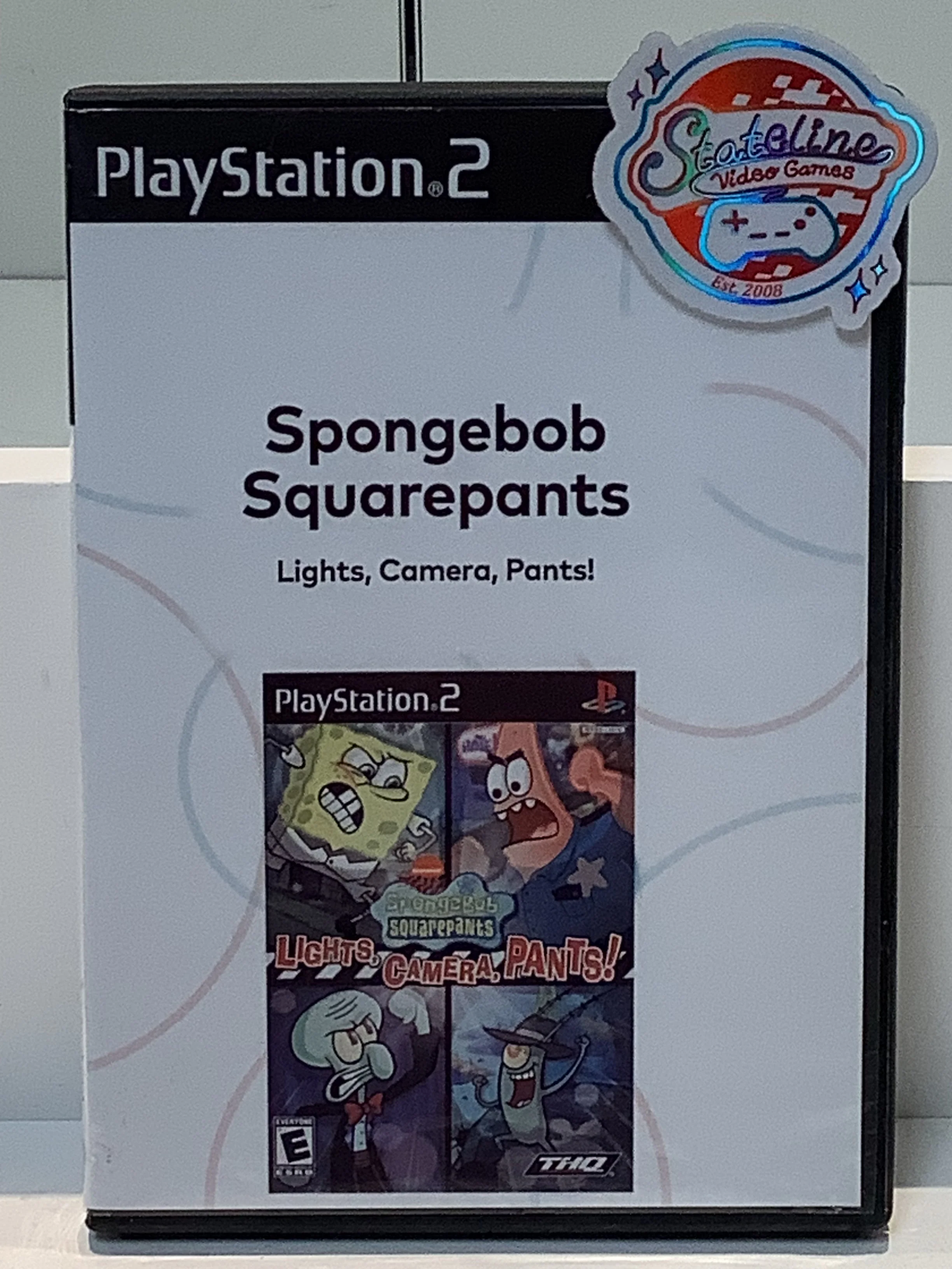 SpongeBob SquarePants Lights, Camera, Pants! - Playstation 2 - Image 3