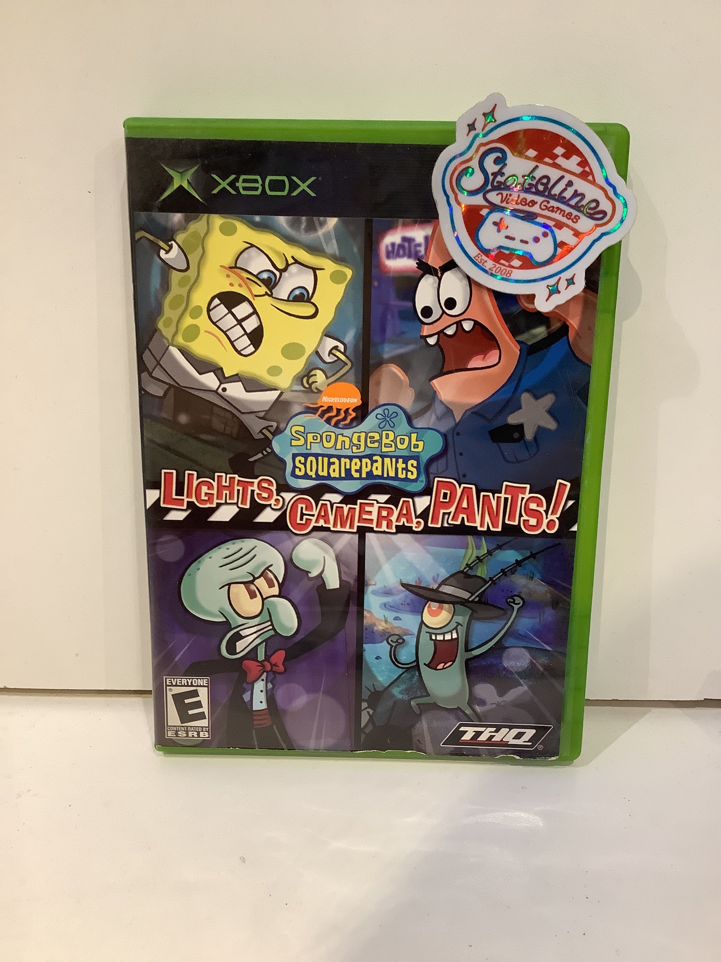 SpongeBob SquarePants Lights Camera Pants - Xbox