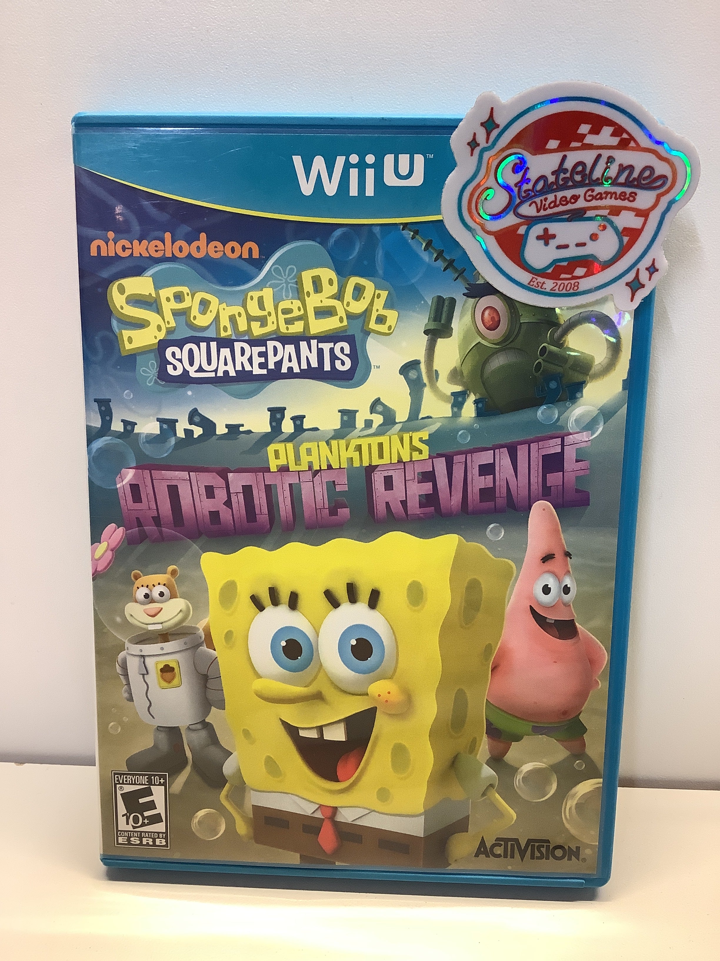 SpongeBob SquarePants: Plankton's Robotic Revenge - Wii U