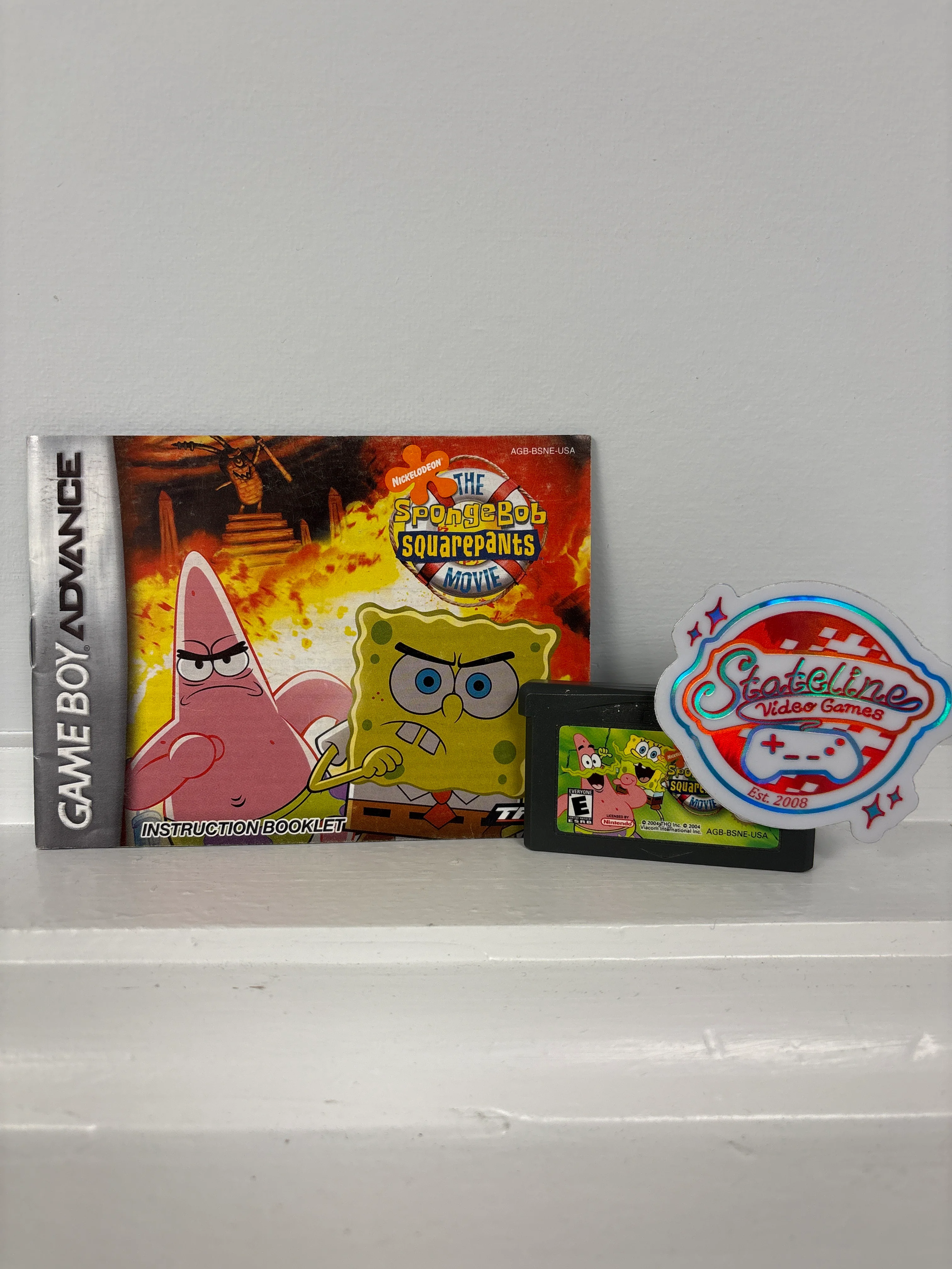 SpongeBob SquarePants The Movie - GameBoy Advance - Image 2